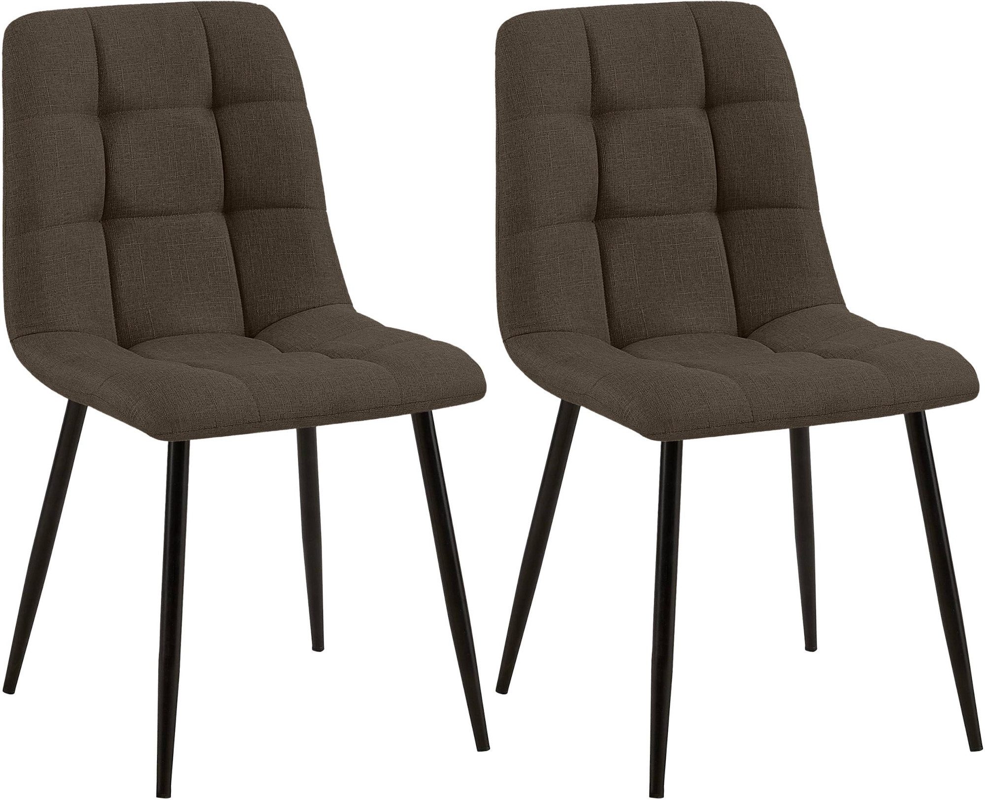 CLP Esszimmerstuhl Tilde (2er Set), mit Rückenlehne, bis 150 kg