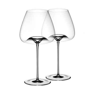 ZIEHER Rotweinglas Vision Balanced Weingläser 850 ml 2er Set, Glas