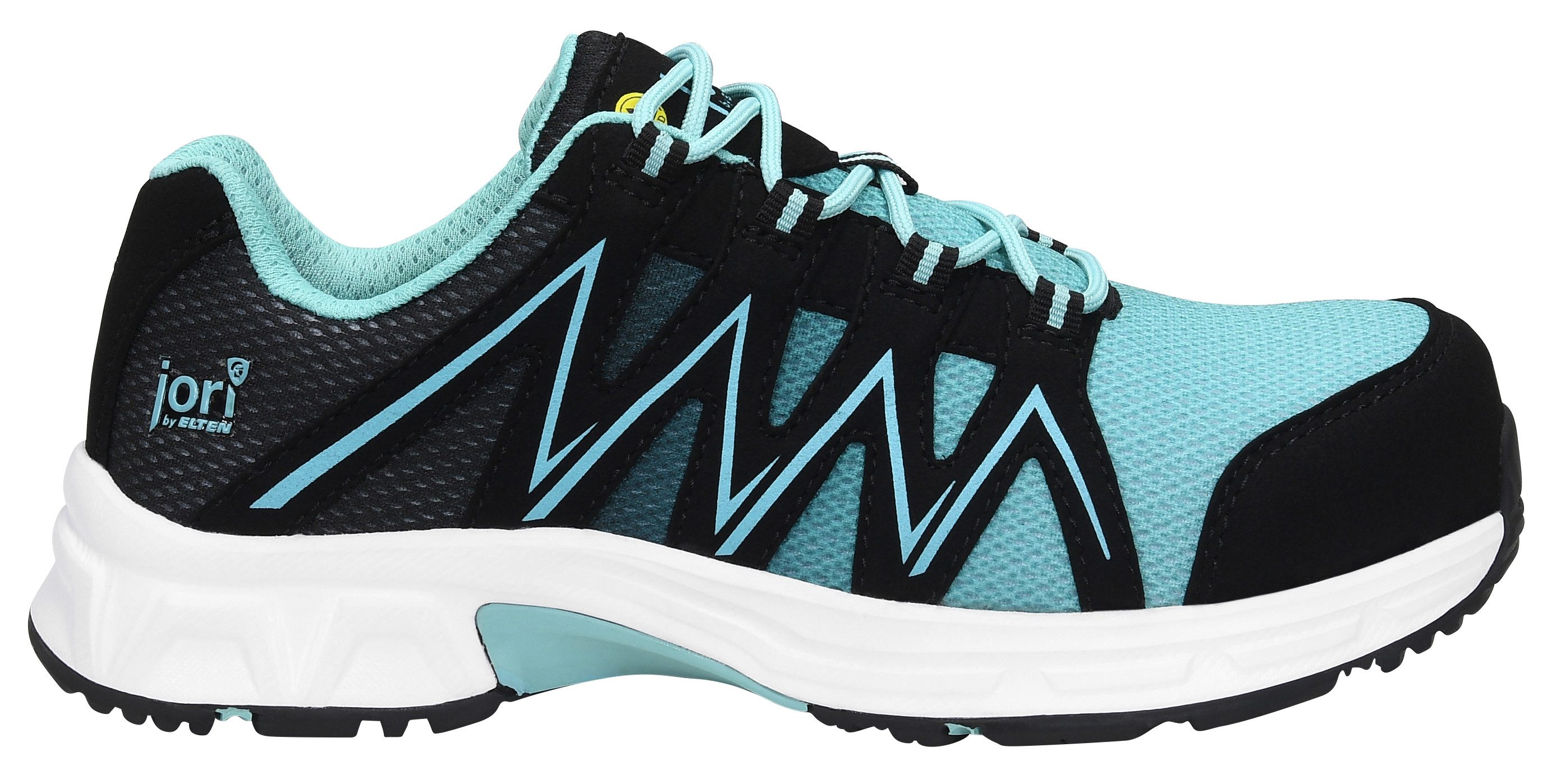 ELTEN jo_SPEEDY black-aqua Low ESD S1PS Sicherheitsschuh (Schuhkarton, Paar)