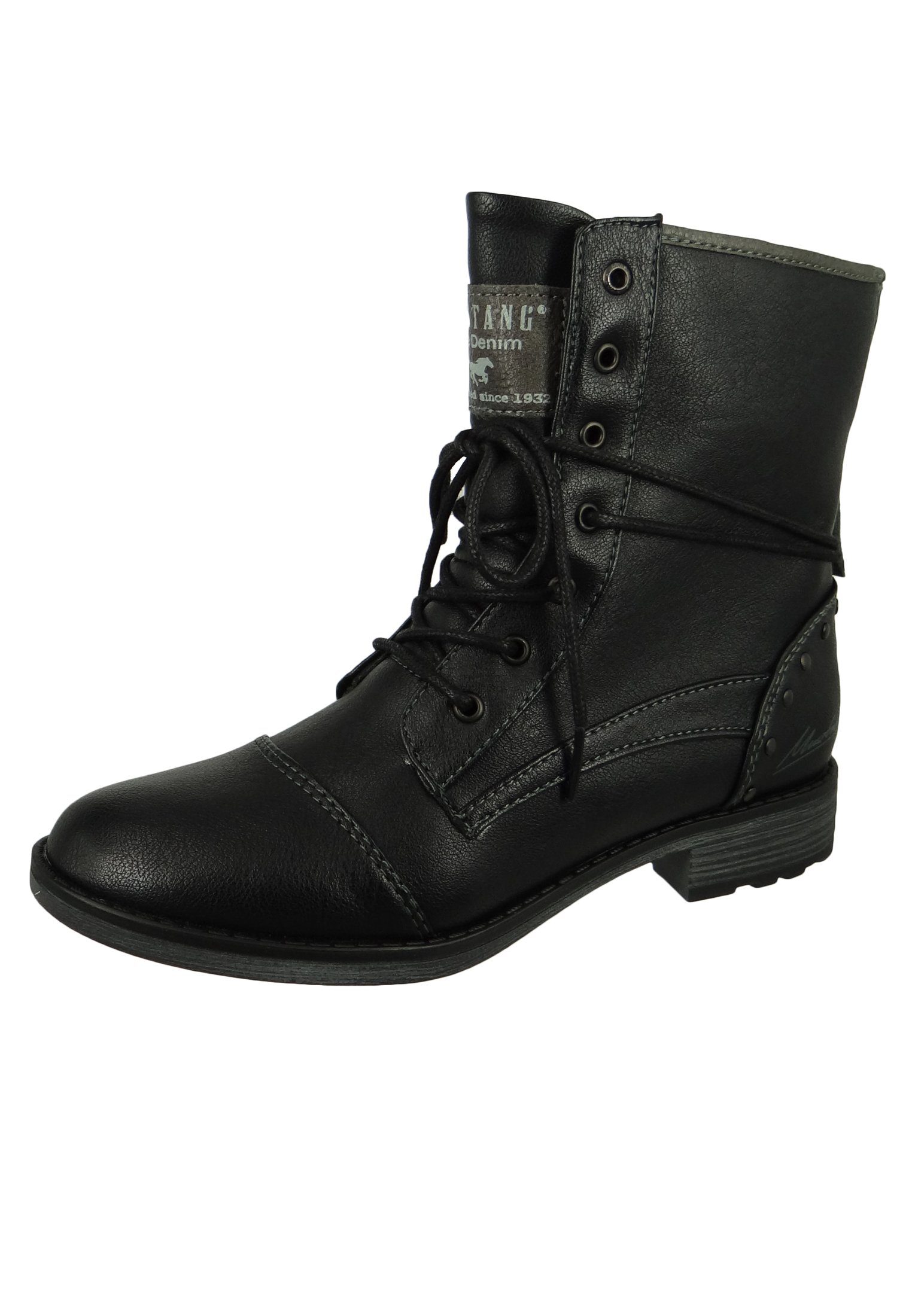 Mustang Shoes 1265508 9 schwarz Stiefelette