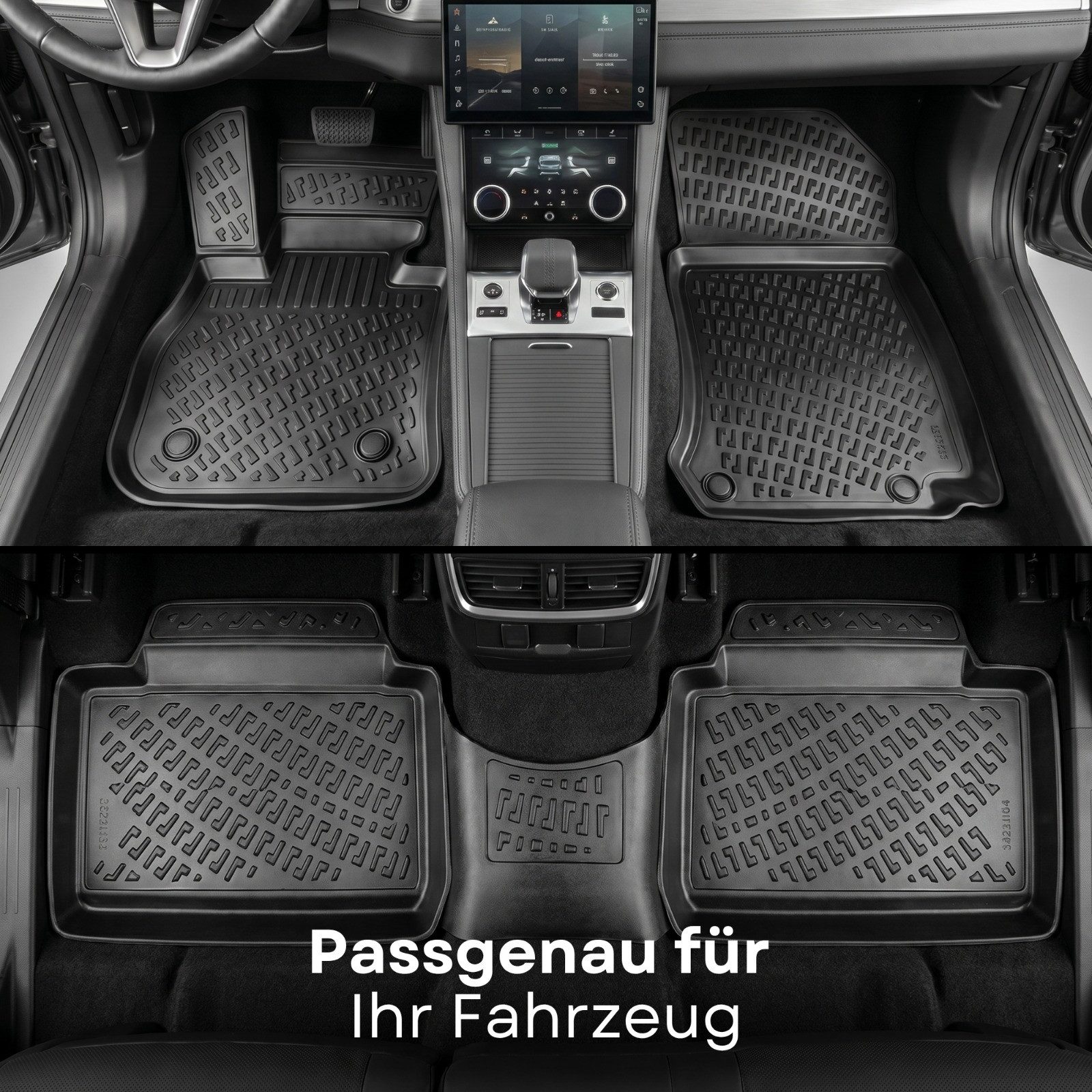 fussmattenprofi.com Auto-Fußmatte D Auto Fussmatten für Seat Ibiza 4 2008-2017 (1 St), für Seat Seat Ibiza