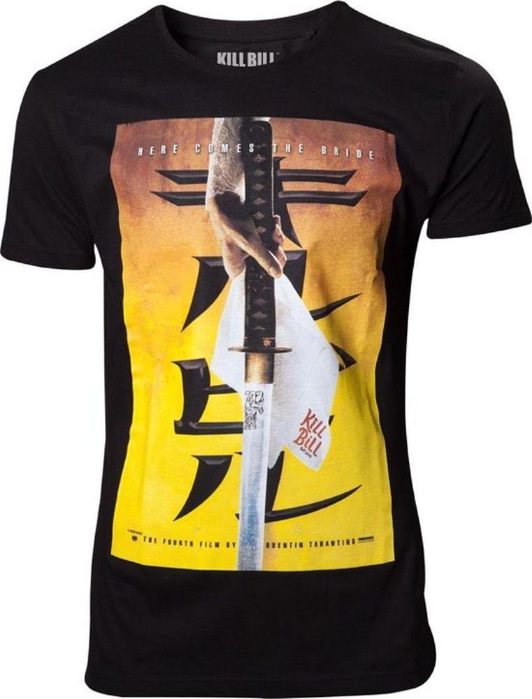 Bioworld Print-Shirt KILL BILL T-Shirt Schwarz Erwachsene + Jugendliche Quentin Tarantino Gr. S M L XL XXL