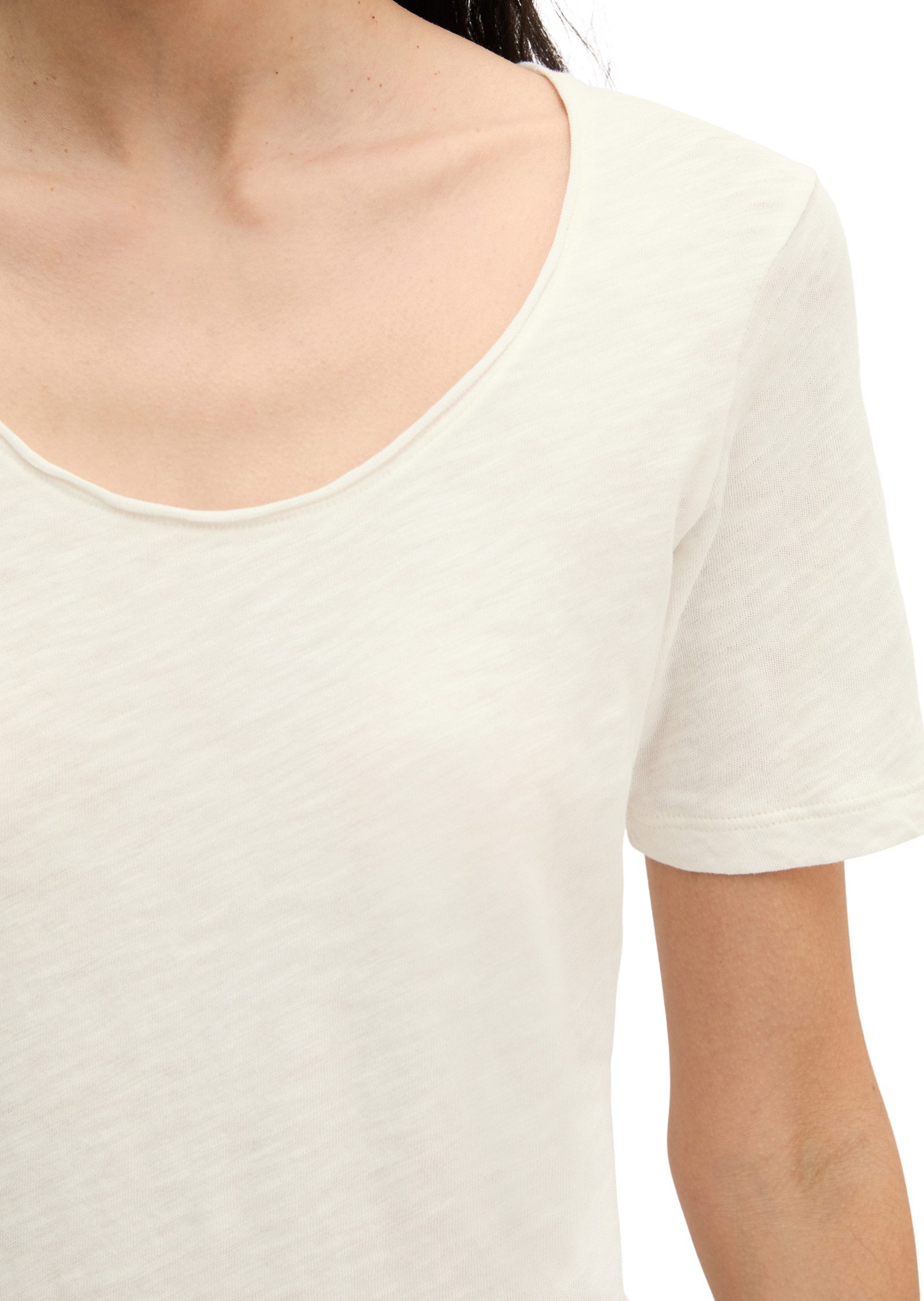 Marc O'Polo T-Shirt aus Slub-Jersey – Bild 4 von 5