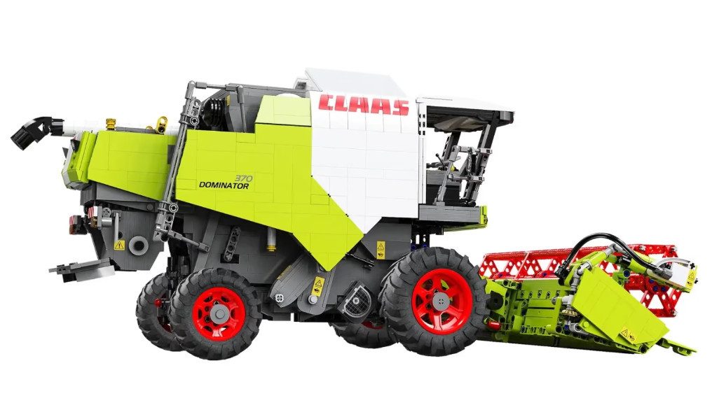 CaDA C61508W Claas Dominator 370 Mähdrescher Ferngesteuert Konstruktions-Spielset, (4567 St) – Bild 4 von 5