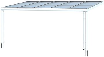 Skanholz Terrassendach Modena, BxT: 541x257 cm, 541 cm Breite, verschiedene Tiefe
