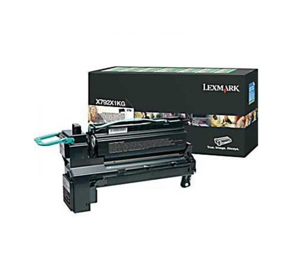 Thumbnail - Lexmark Tonerpatrone Lexmark X792X1KG Toner Schwarz, (Toner, Kompatibel mit Lexmark X792 Serien), Hohe Ergiebigkeit für ...