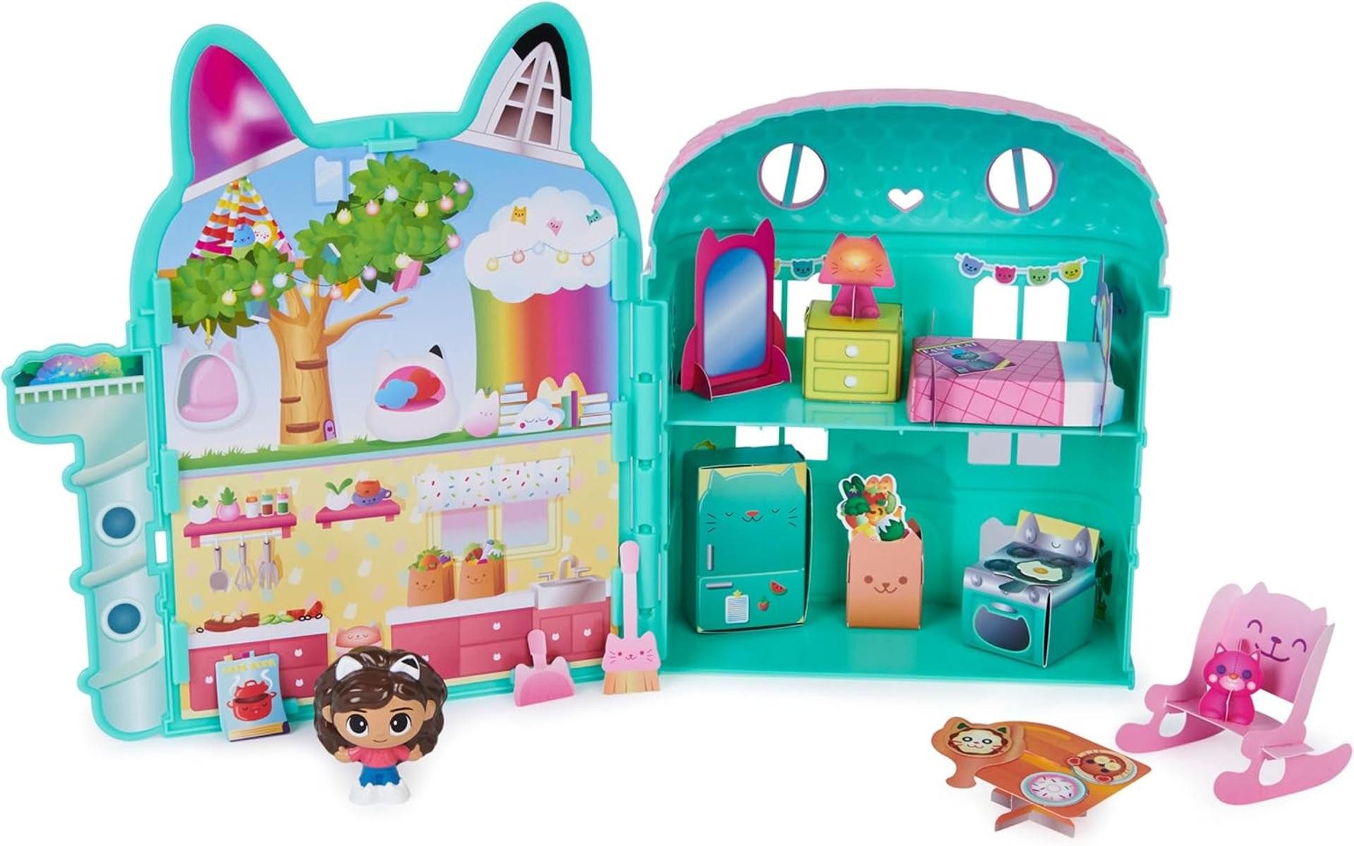 Spin Master Puppenhaus Gabby's Dollhouse Puppenhaus Mehrfarbig Ab 3 Jahren