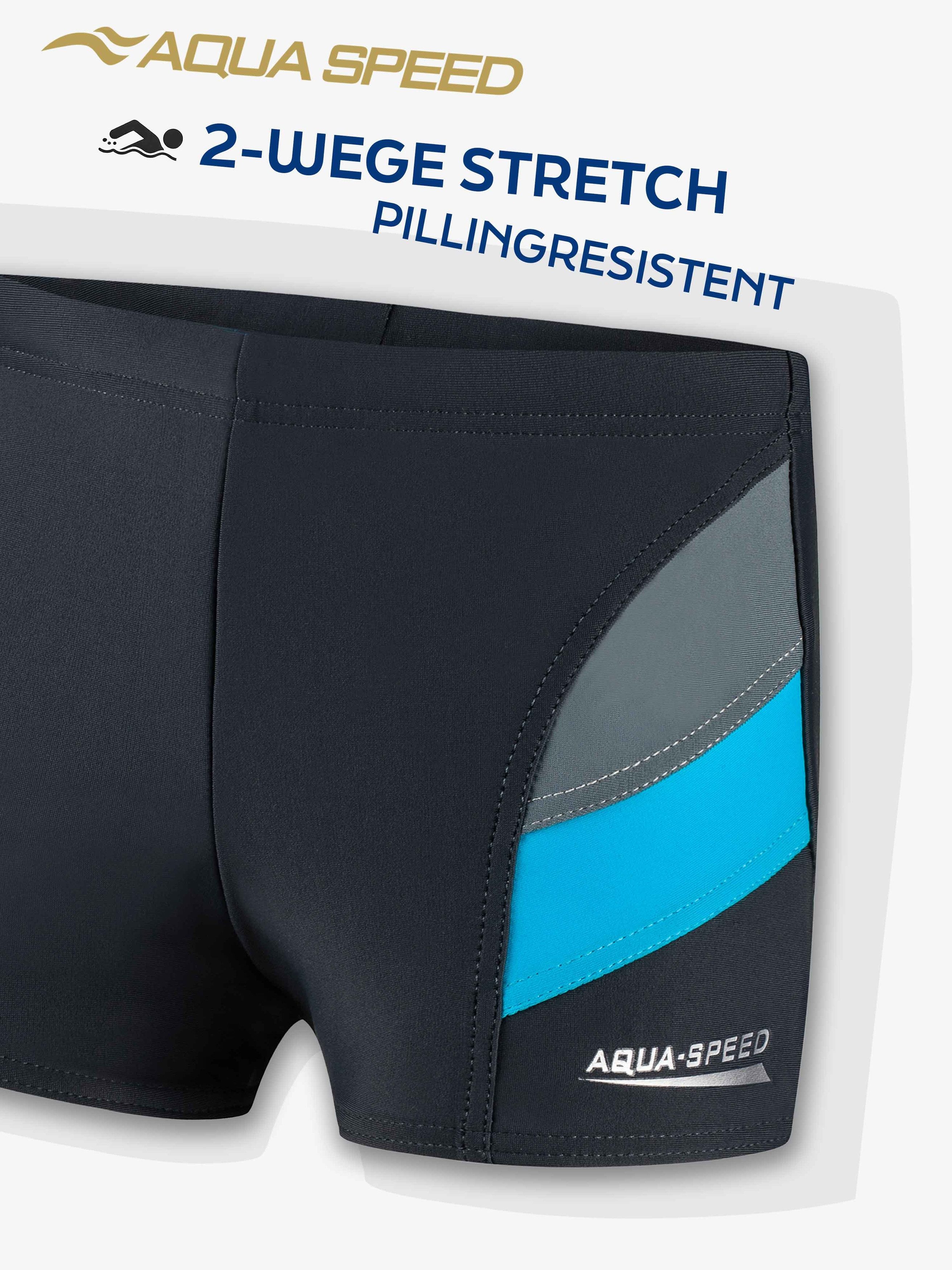 Aqua Speed Badehose Strapazierfähige Badeshorts 140 cm Elastisch & atmungsaktiv (Enganliegend & flexibel – optimale Passform für Training & Freizeit) Perfekt fü – Bild 3 von 5