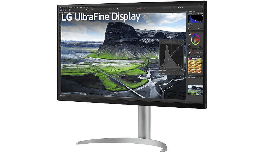 LG LG 32UQ850V-W.AEU TFT-Monitor (3840 x 2160, 5 ms Reaktionszeit, 60 Hz, IPS Panel)