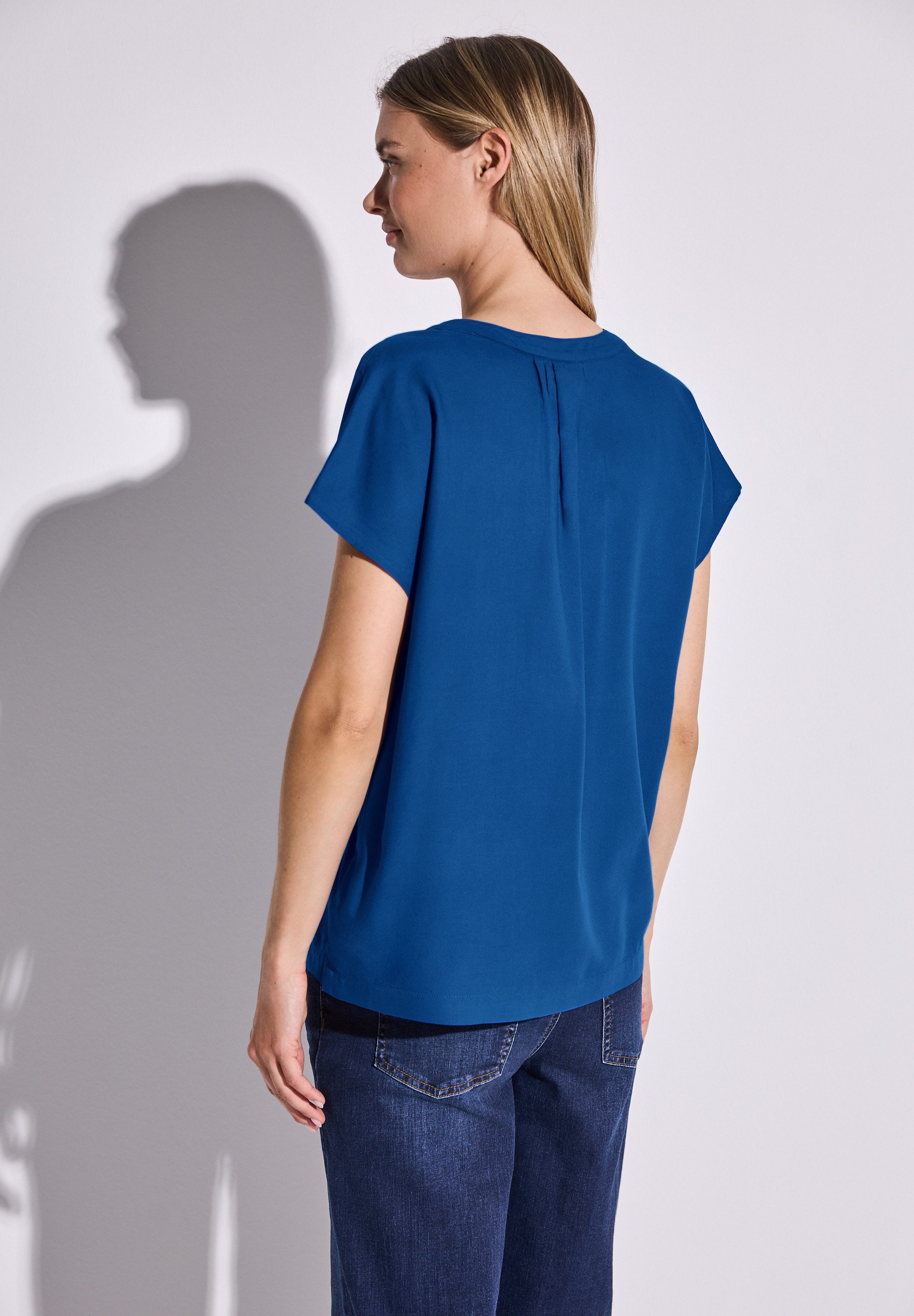 STREET ONE Hemdbluse, aus softer Viskose günstig online kaufen