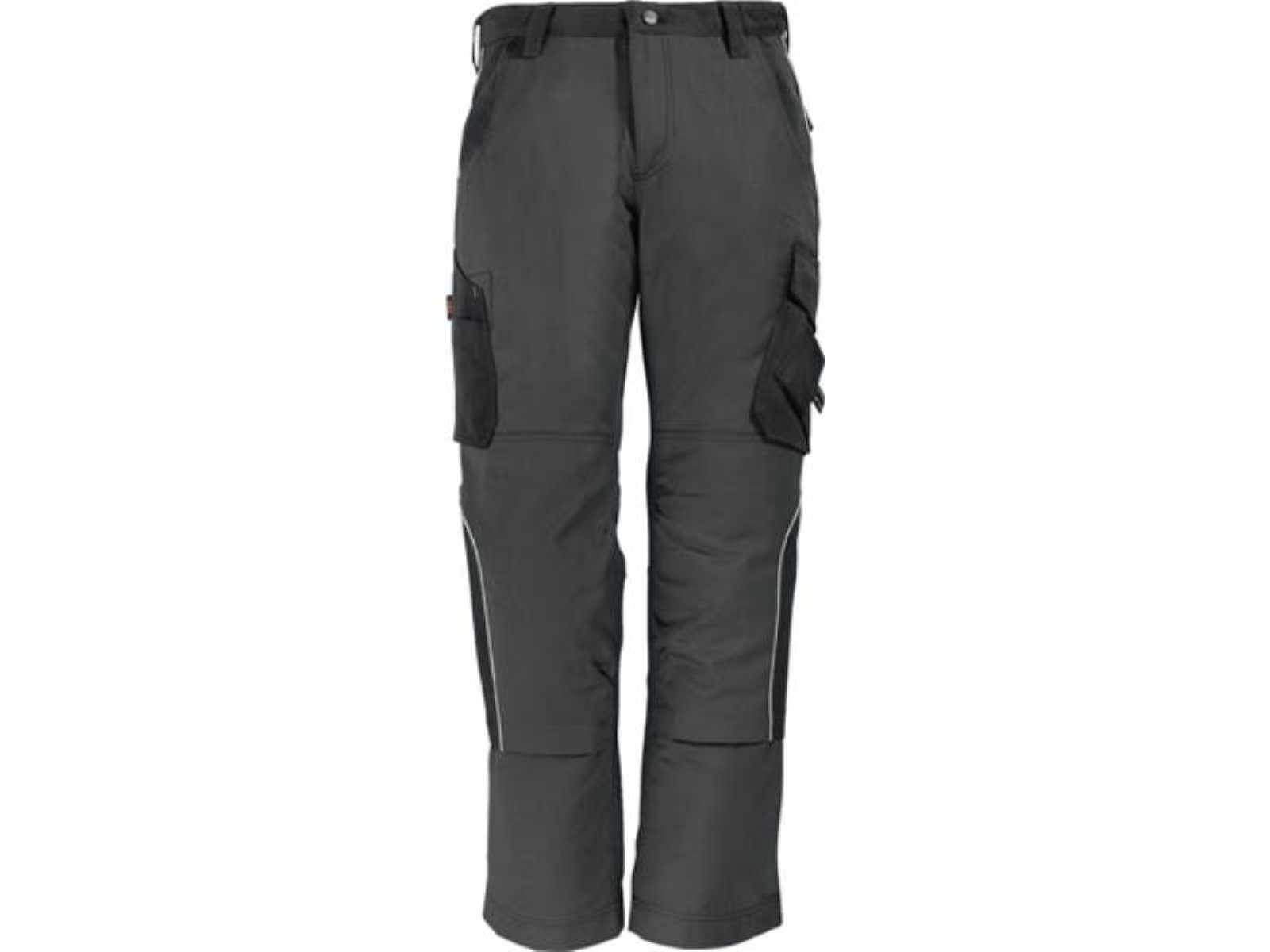 FHB Schutzhose Arbeitshose BRUNO Gr.46 anthrazit/schwarz FHB 65% Baumwolle / 35% Poly