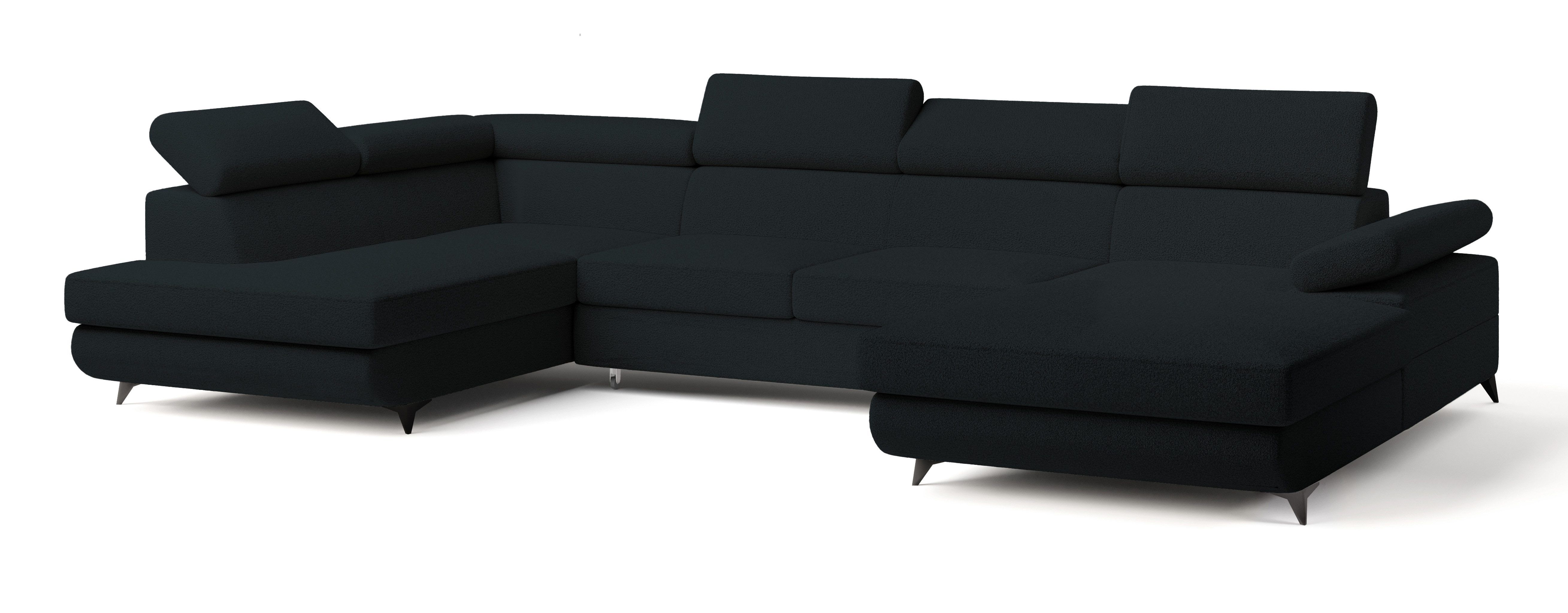 Masseno Ecksofa RUBANO mit Schlaffunktion U-Form, günstig online kaufen