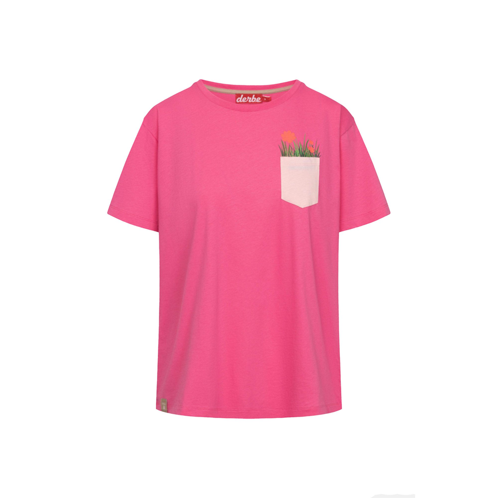 Derbe T-Shirt Dünenblümchen Pocket