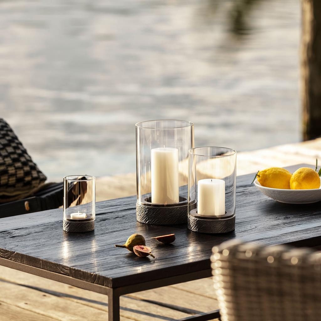Villeroy & Boch Windlicht Manufacture Rock Home Windlicht 25 cm (1 Windlicht, 1 St)