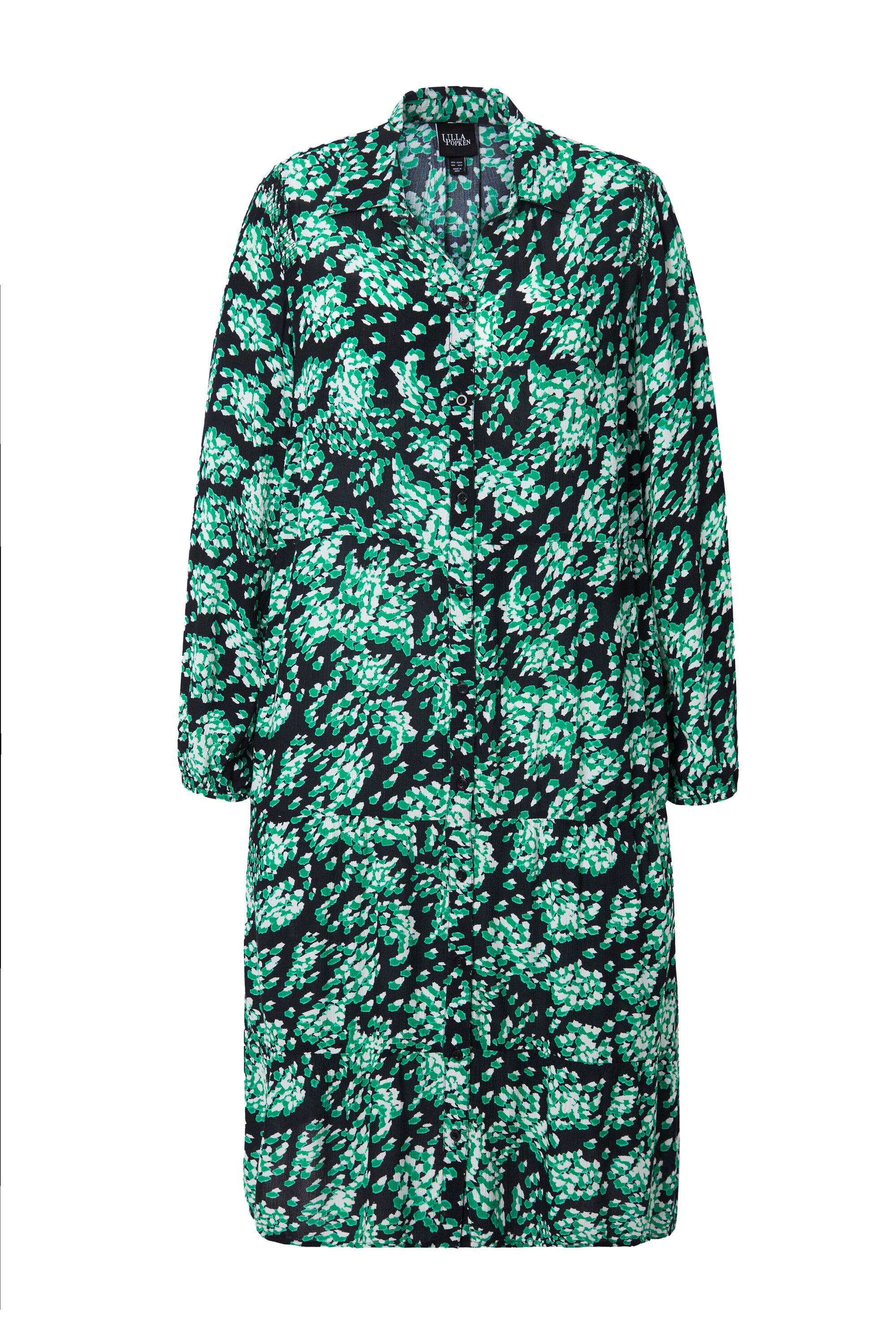 Ulla Popken Hemdblusenkleid Hemdblusenkleid A-Linie Hemdkragen. günstig online kaufen