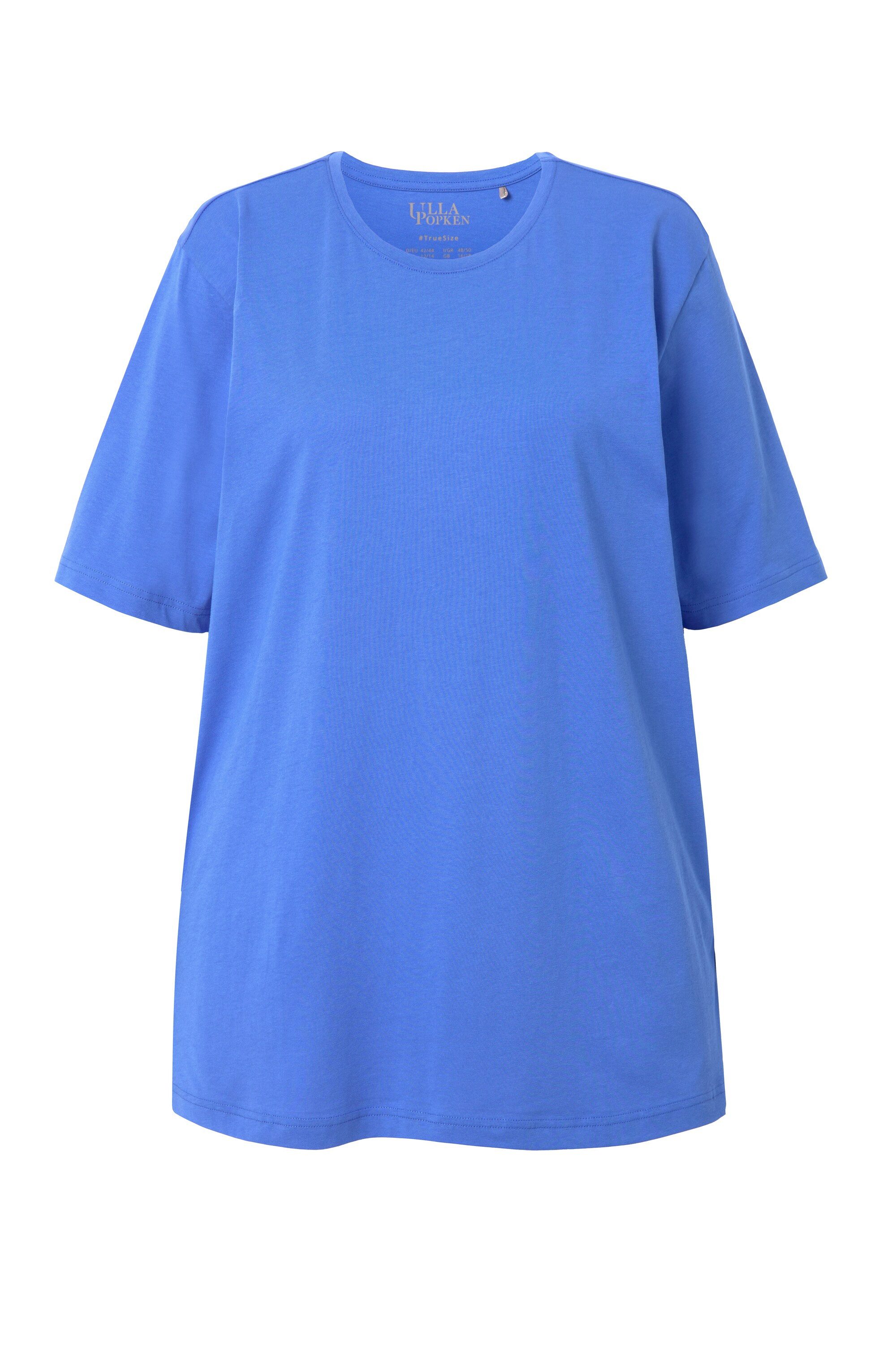Ulla Popken T-Shirt T-Shirt Rundhalsausschnitt Relaxed günstig online kaufen