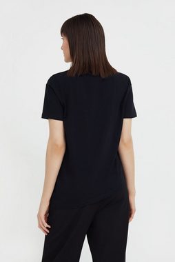 Finn Flare T-Shirt mit asymmetrischem Saum