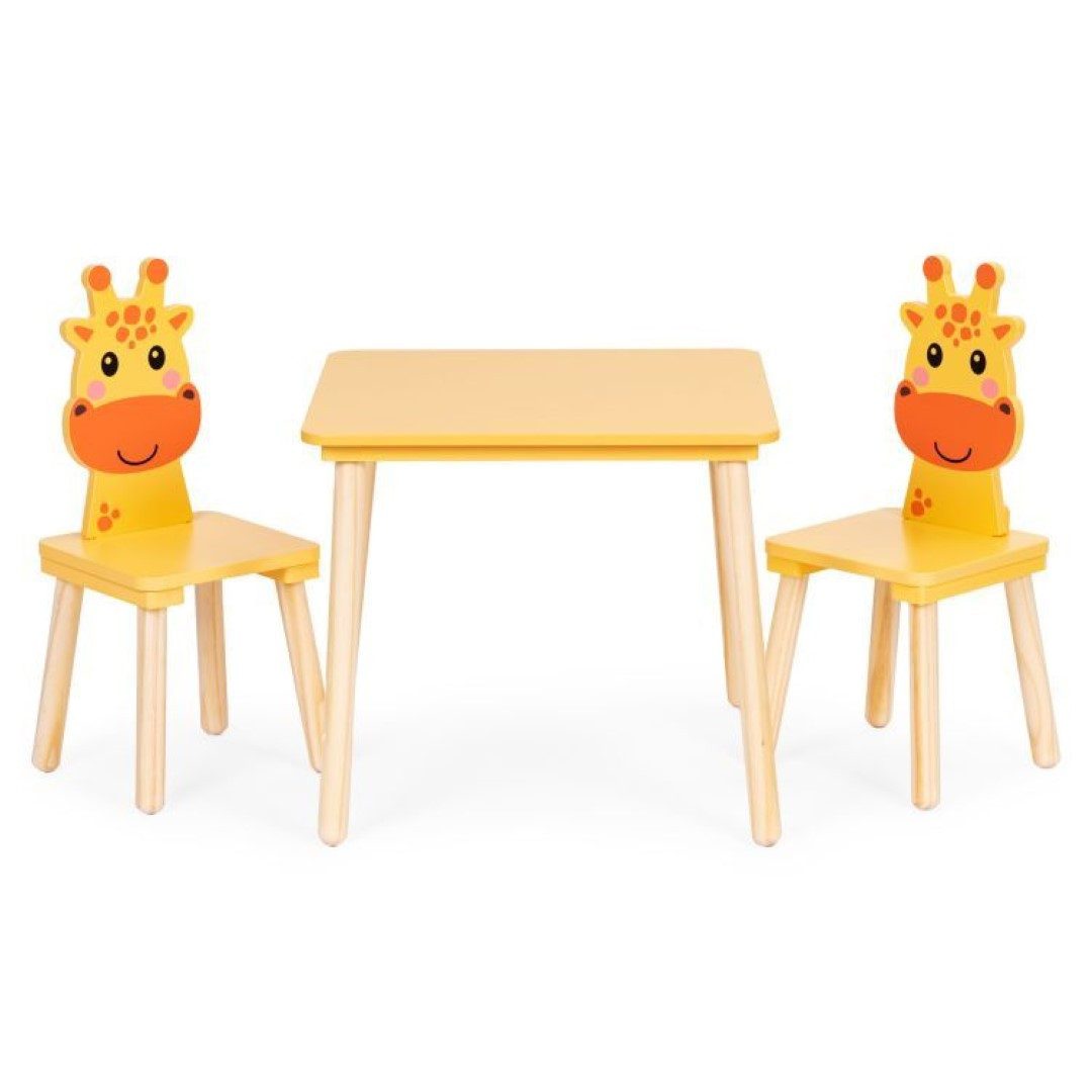 Kindertisch Kindermöbelset Tisch + 2 Stühle