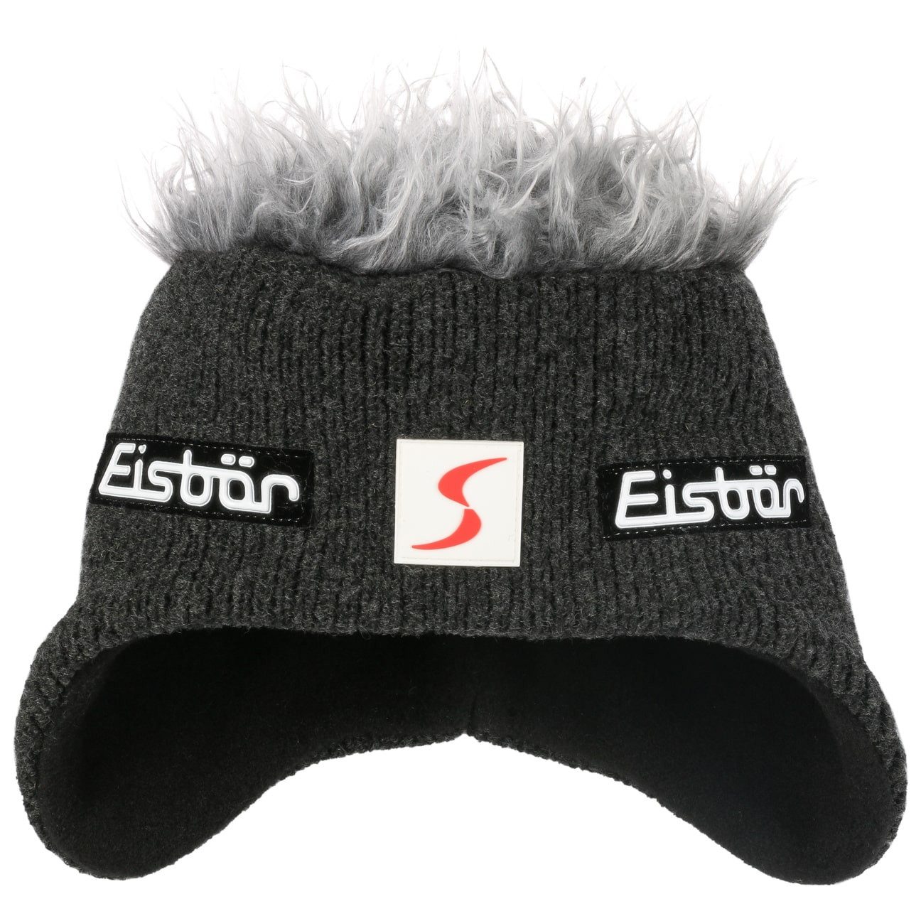 Eisbär Strickmütze (1-St) Wintermütze mit Futter, Made in Austria