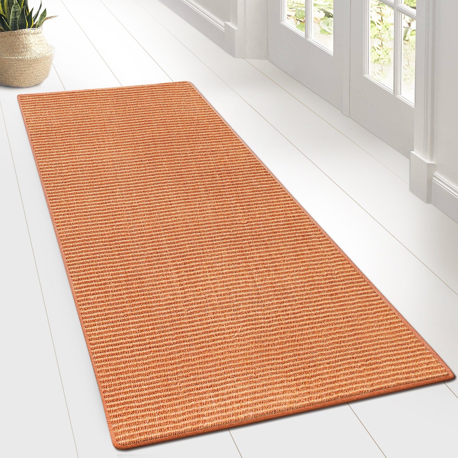 Floordirekt Sisalteppich Sylt, rechteckig, Höhe: 8 mm, Raumklimaregulierend