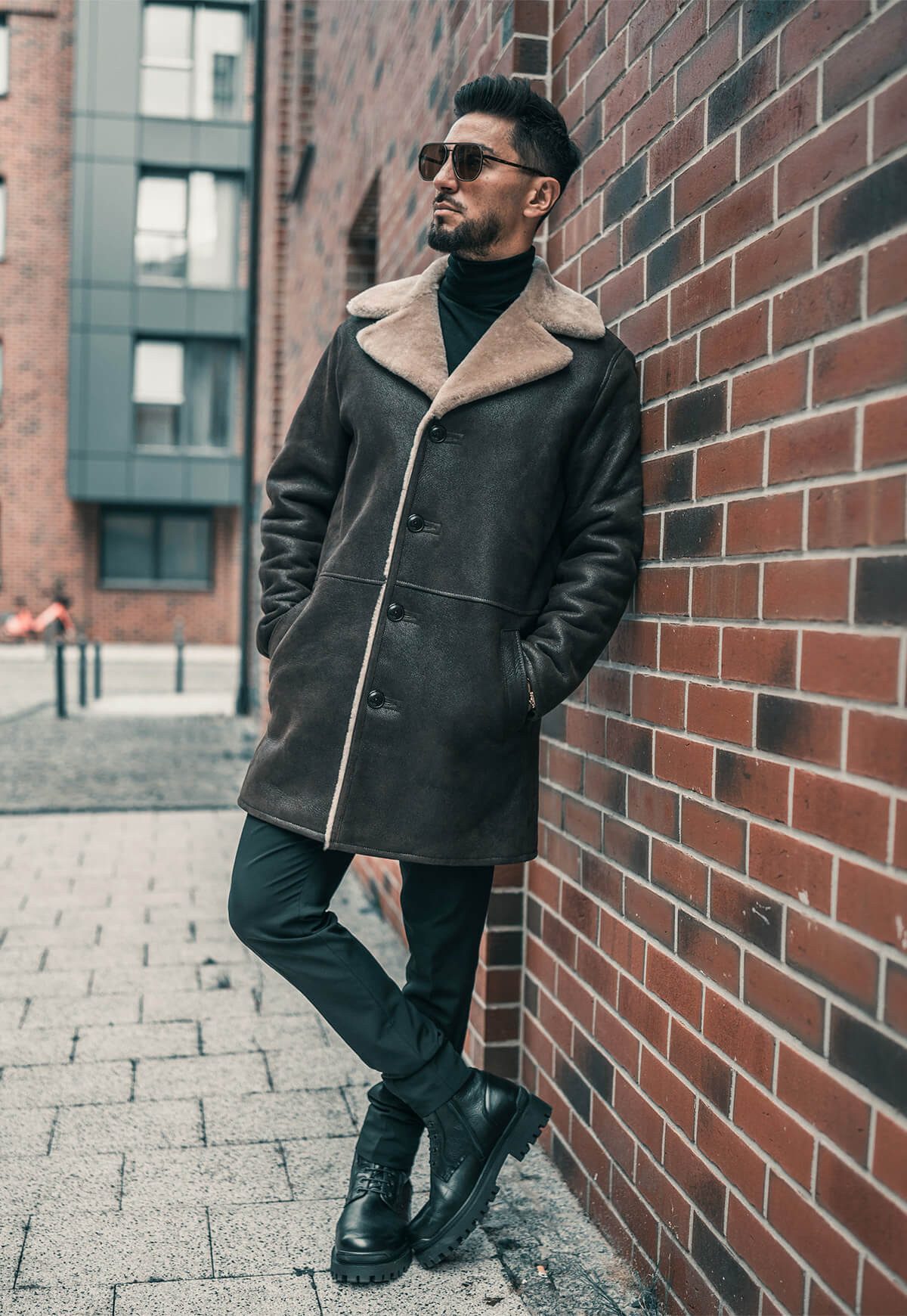 Hollert Winterjacke Lammfelljacke Roger Braun günstig online kaufen