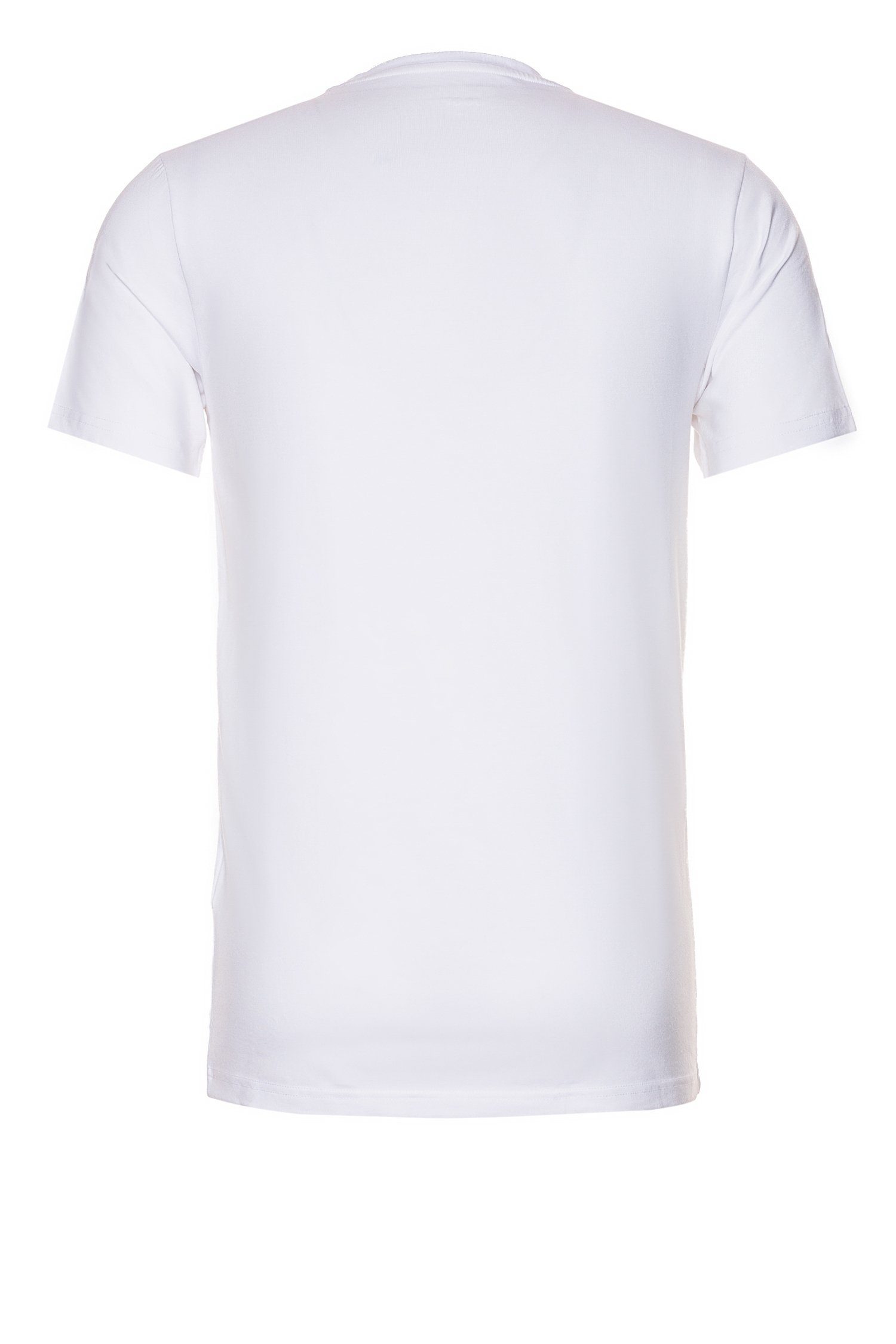 (100) Joop! Weiß Rundhals-Doppelpack (1-tlg) T-Shirt