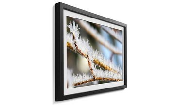 WandbilderXXL Bild mit Rahmen Wintertime, Winter, Wandbild, in 4 Größen erhältlich