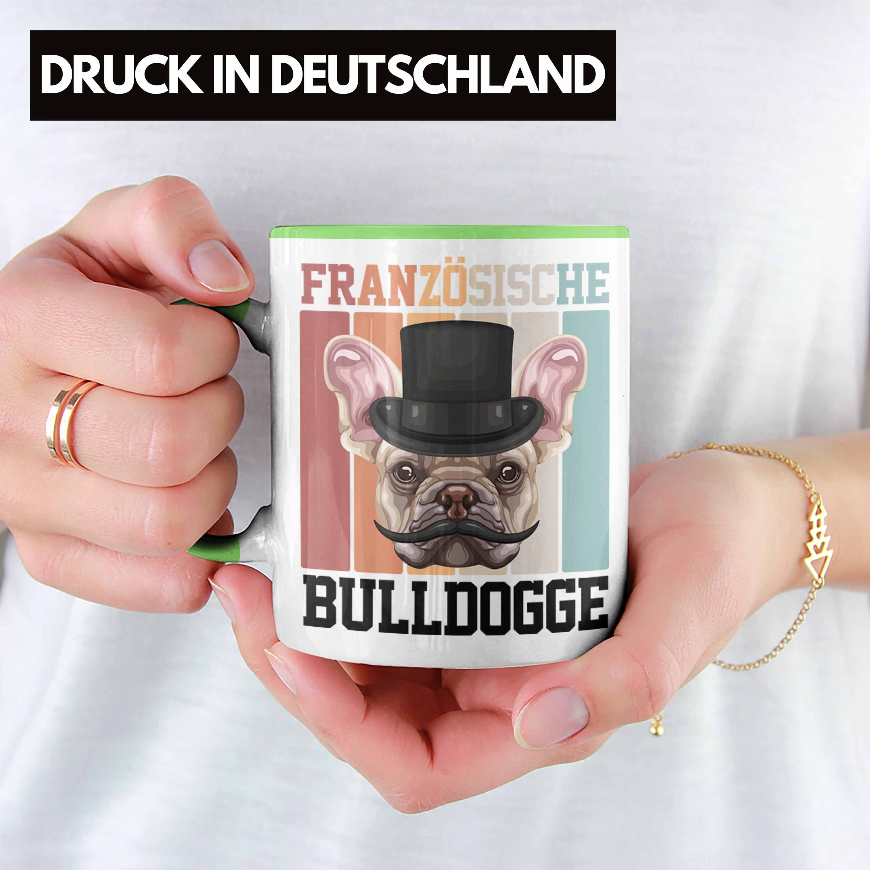 Grün Geschen Besitzer Bulldogge Französische Spruch Geschenk Tasse Tasse Lustiger Trendation
