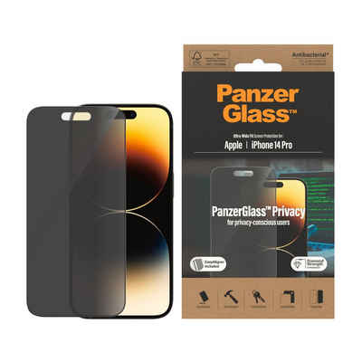 PanzerGlass Display-Schutzglas für Apple iPhone 14 Pro, Displayschutzglas, passend für Apple iPhone 14 Pro