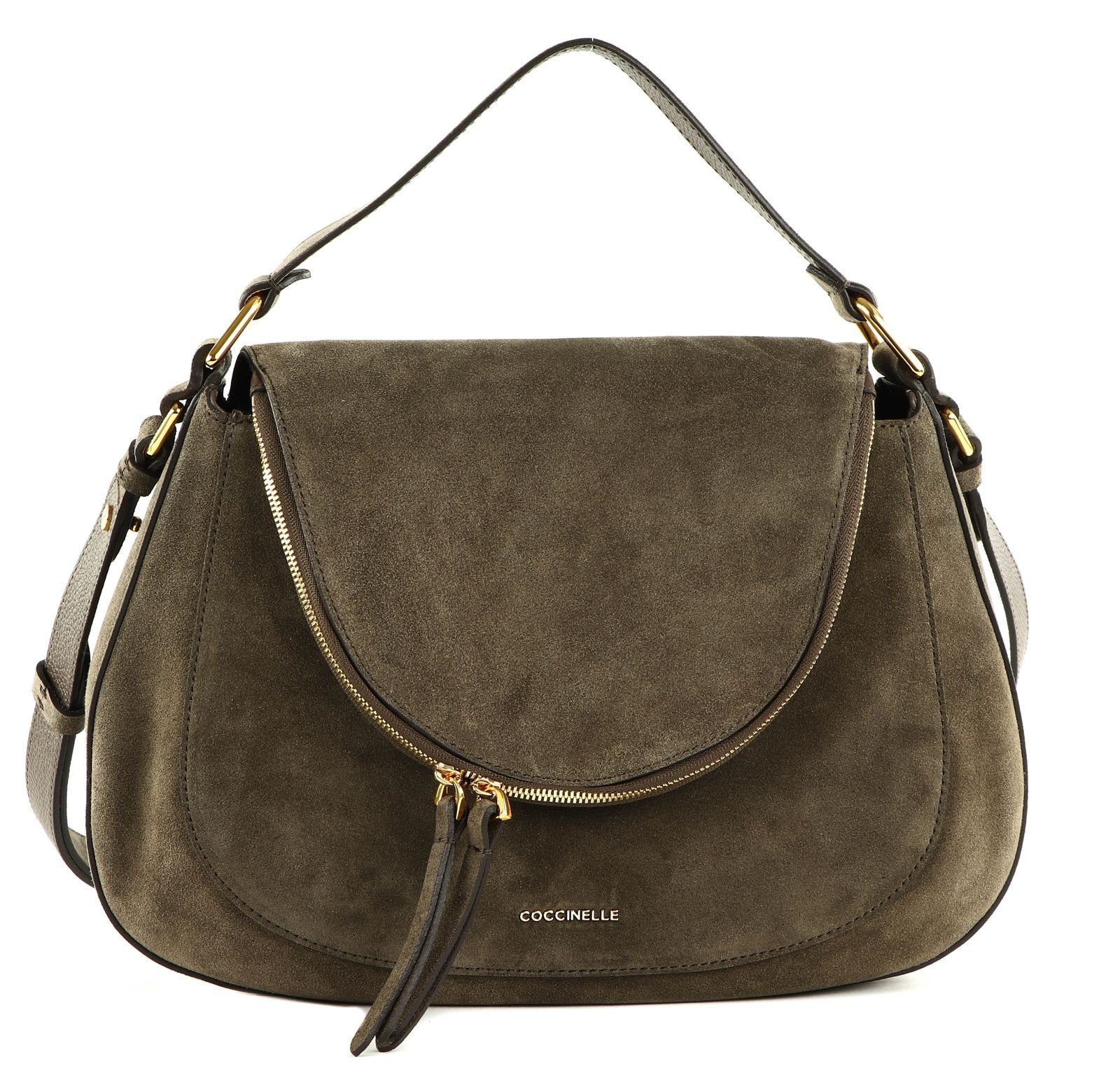 Schultertasche Coccinelle Sole Suede