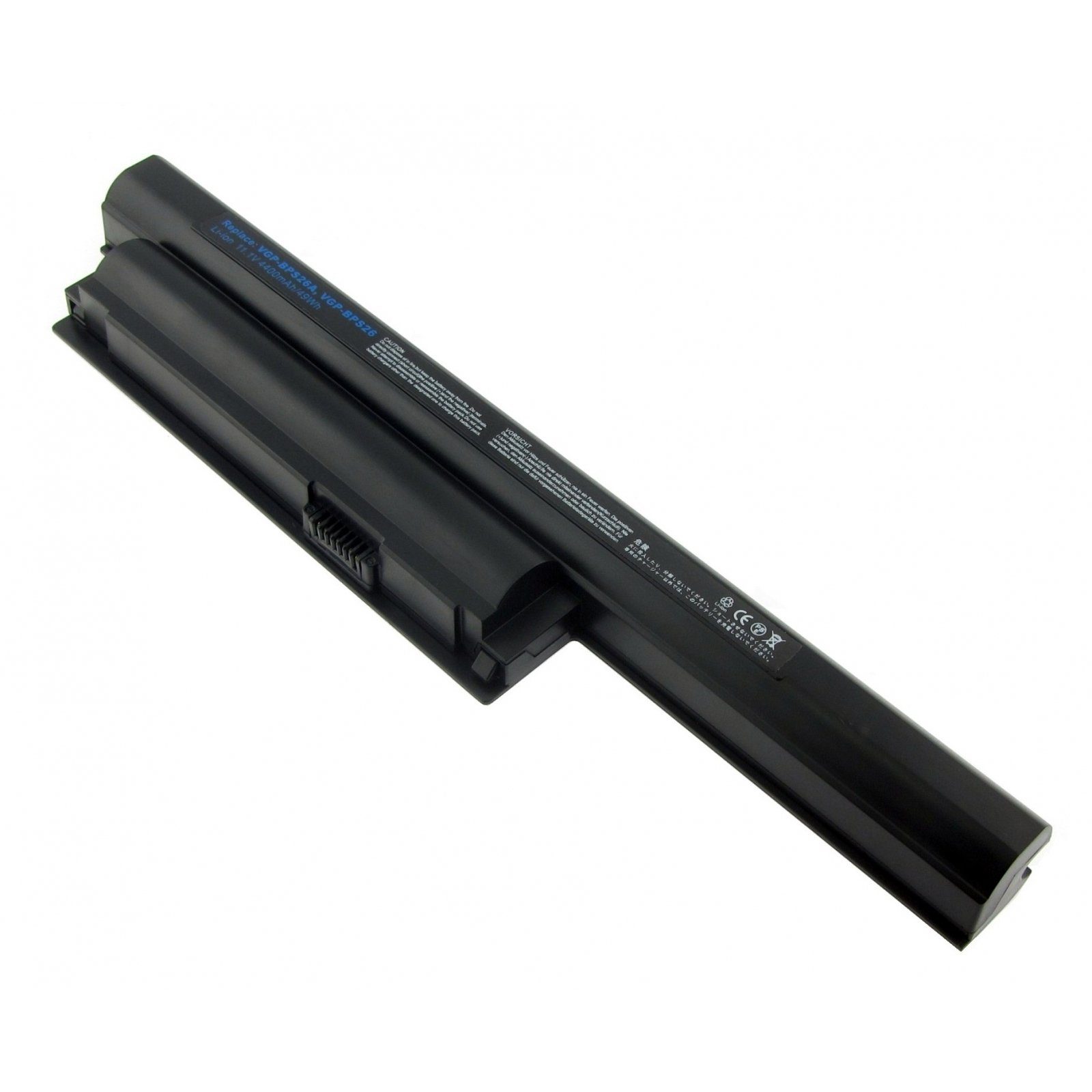 MTXtec Akku LiIon, 11.1V, 5200mAh für SONY Vaio VPC-EH2D0E/W Laptop-Akku, 56 Wh, 6 Zellen, Lithium-Ionen (LiIon)