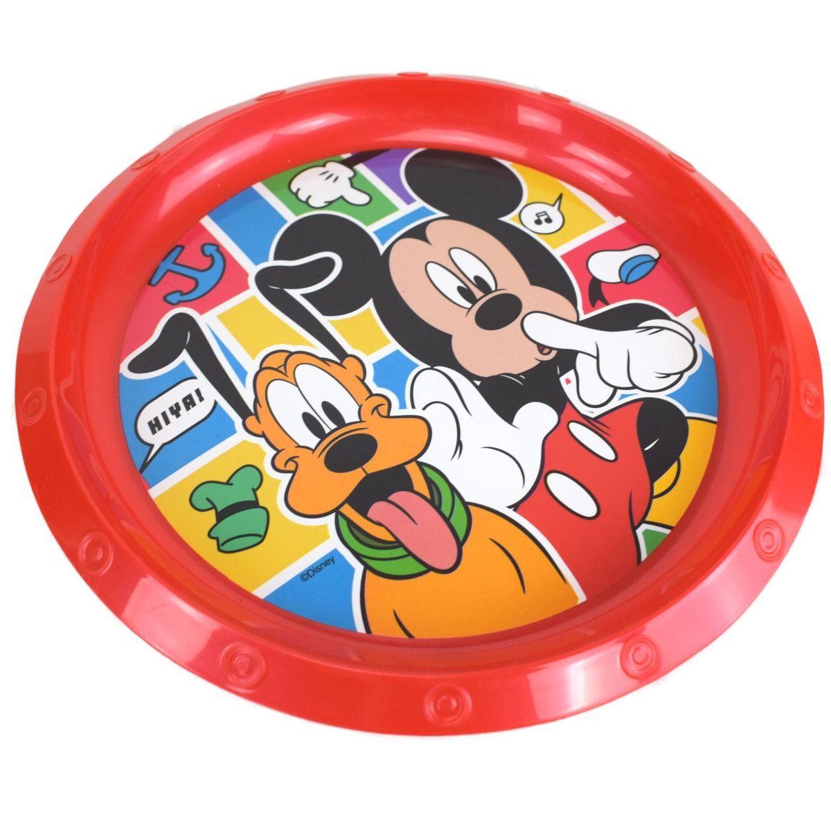 Stor Teller Teller Kinder Ø22 PP Mickey Mouse Motiv, (1 St)