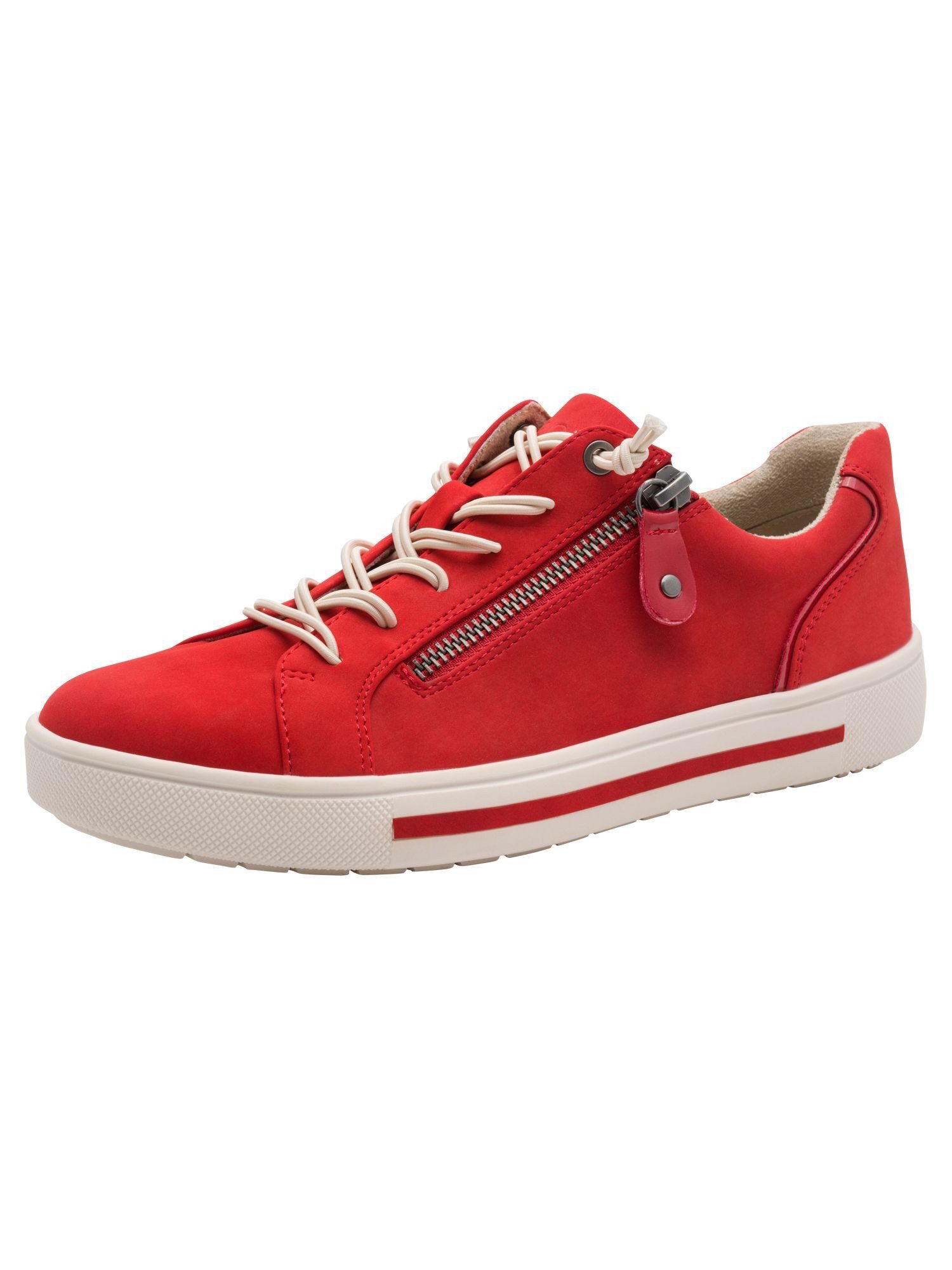 Jana Vegan, Mehrweite mit Absatz kein Absatz 8-23660-42 Sneaker Vegan