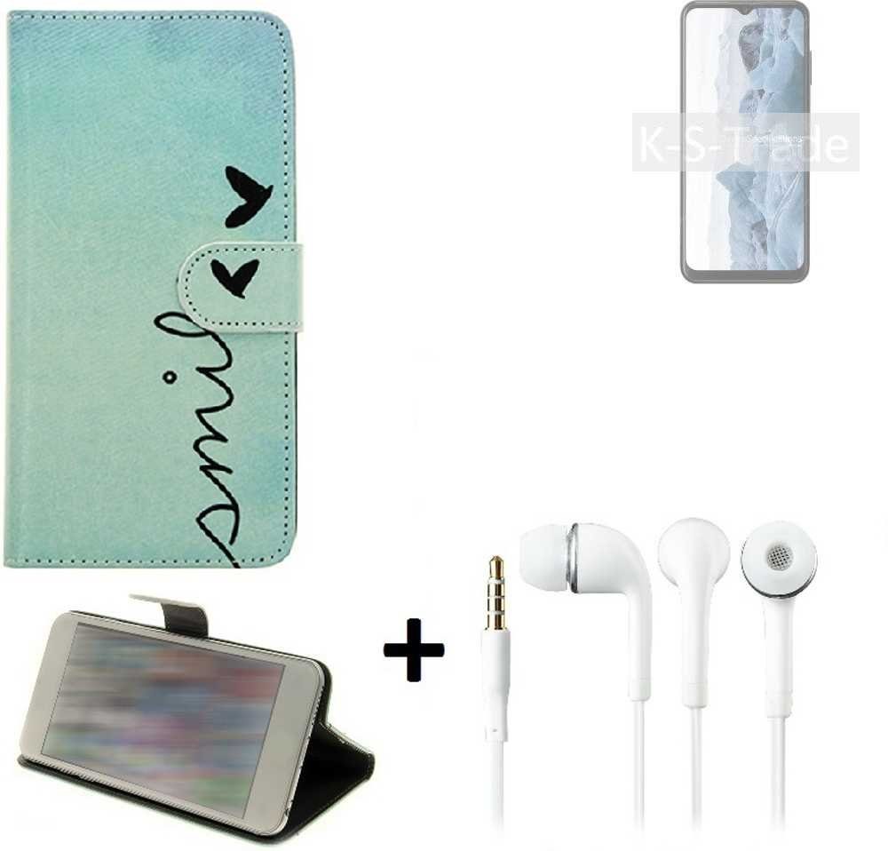 K-S-Trade Handyhülle für Nokia G60 5G, Schutz Hülle Handy Hülle 360° Wallet Case Schutz Hülle