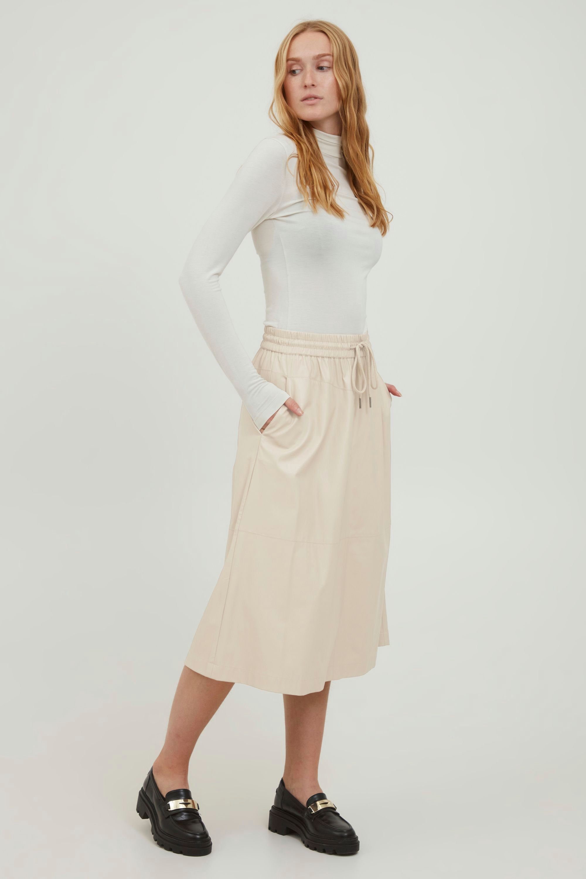 BYESONI A-Linien-Rock SKIRT b.young Cement (140708) -20810889