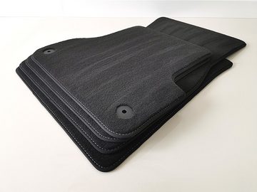 Profi Mats Passform-Fußmatten Velours Fussmatten passend für Audi A6 A7 C7 4G 2010-2018 Premium Qualität Profi-Mats, für passend für Audi A6 A7 C7 4G 2010-2018