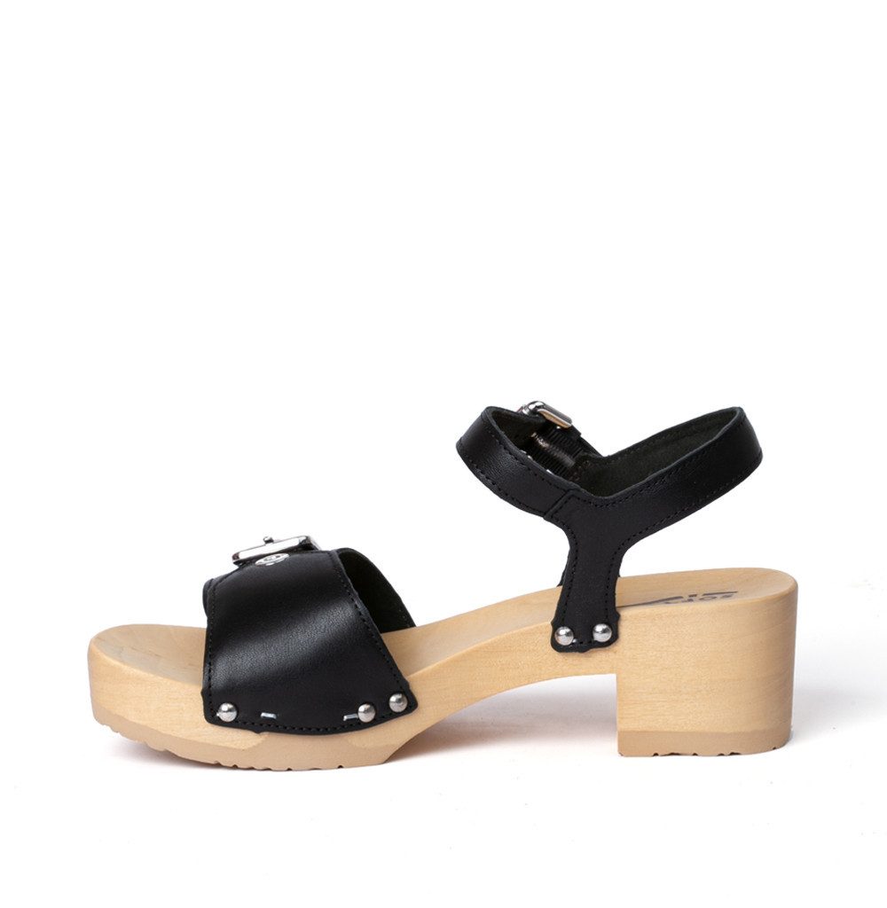 Softclox PEPITA Nappa schwarz (natur) Sandalette