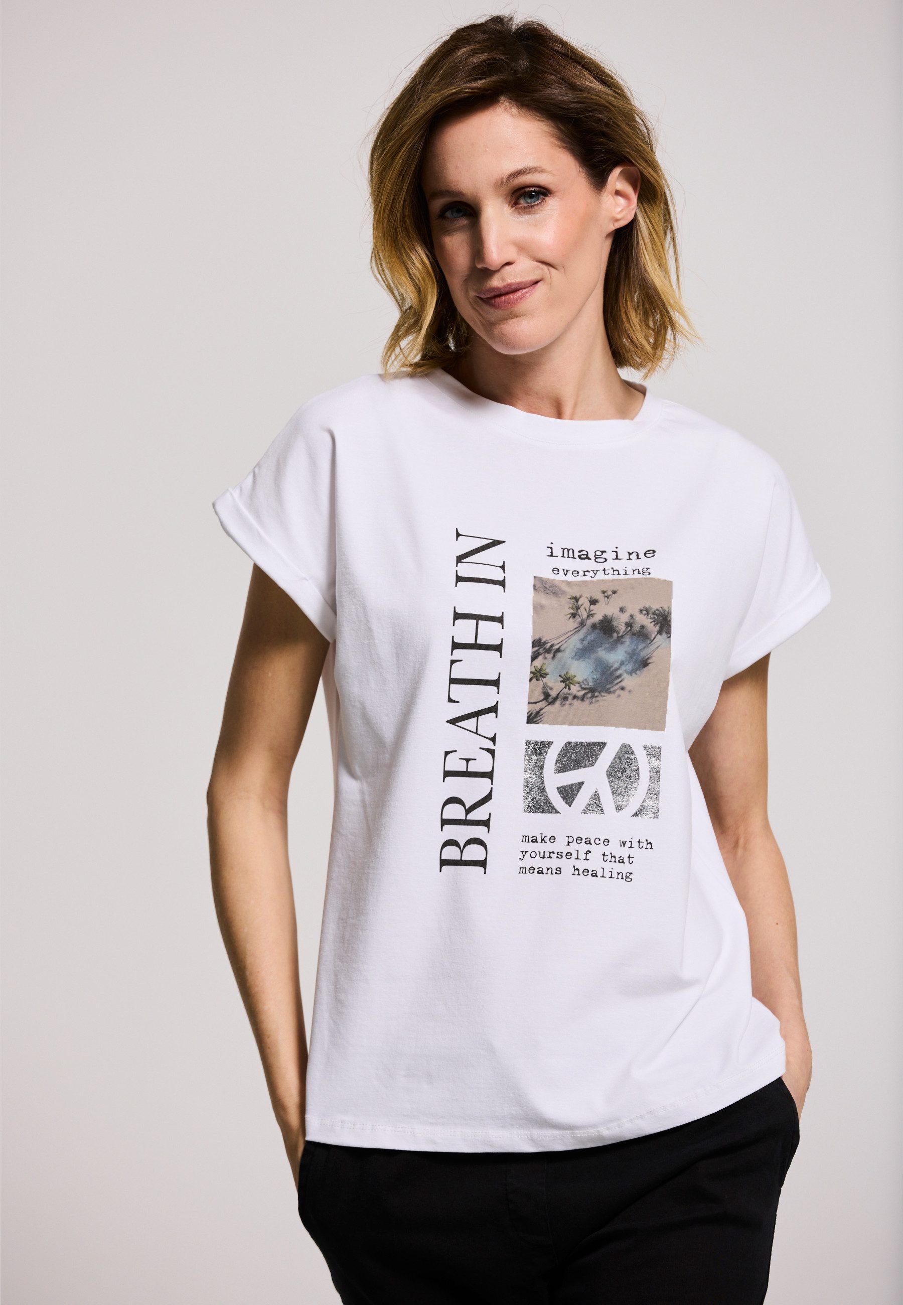 Andijamo-Fashion T-Shirt IMAGINE EXKLUSIV PRINT günstig online kaufen