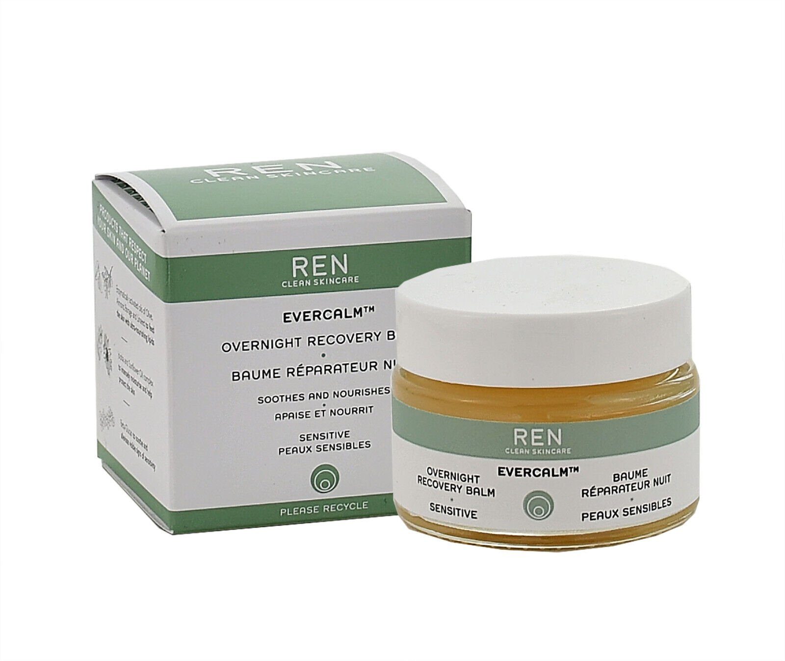 REN Clean Skincare Nachtcreme REN EVERCALM OVERNIGHT RECOVERY BALM 30 ML