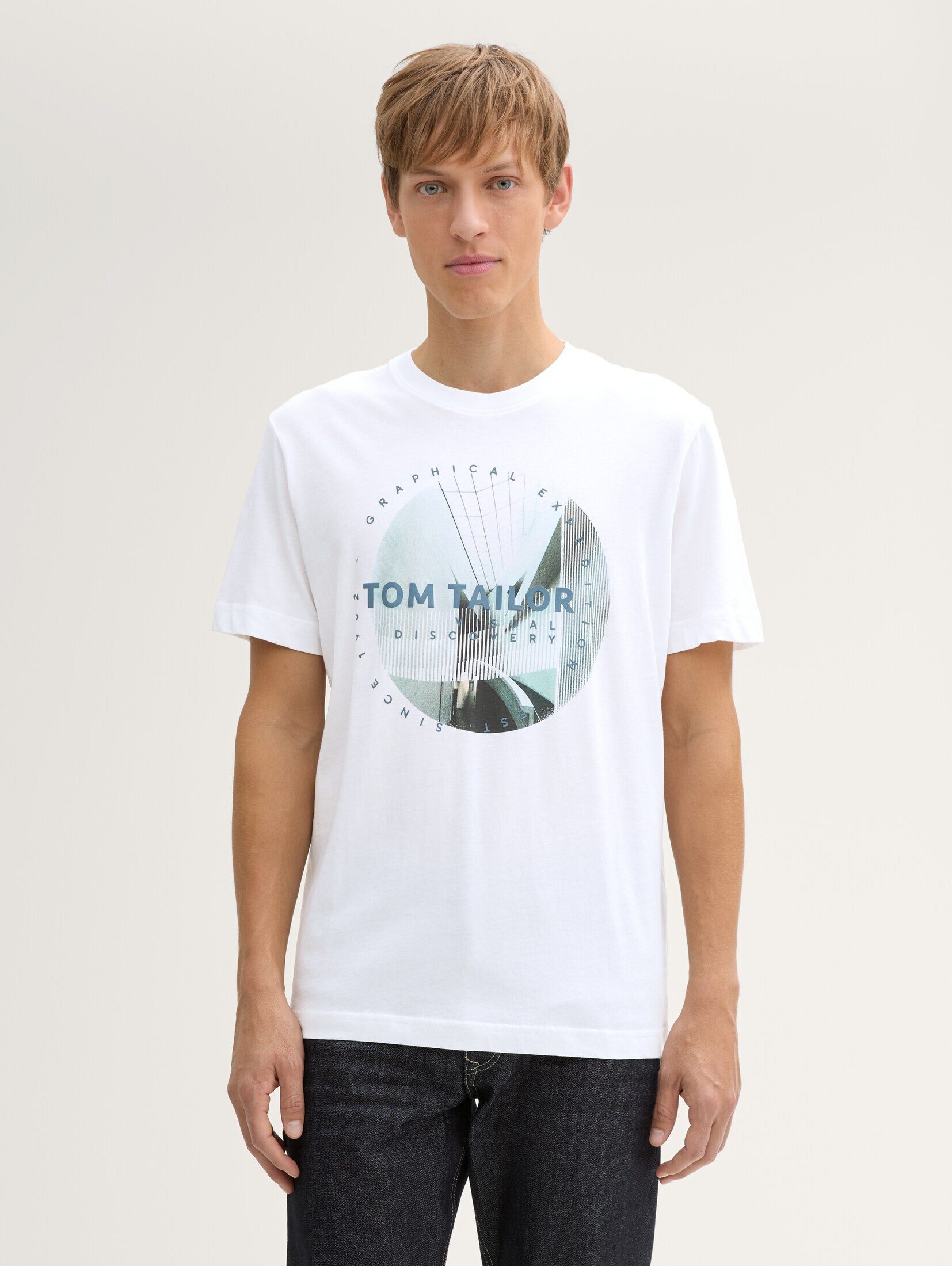 TOM TAILOR T-Shirt T-Shirt mit Foto-Print günstig online kaufen