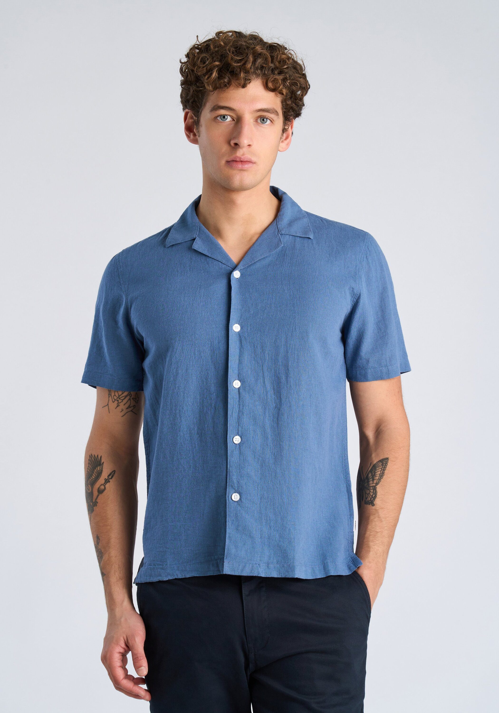 LINDBERGH Leinenhemd Leinenhemd Relaxed Fit günstig online kaufen