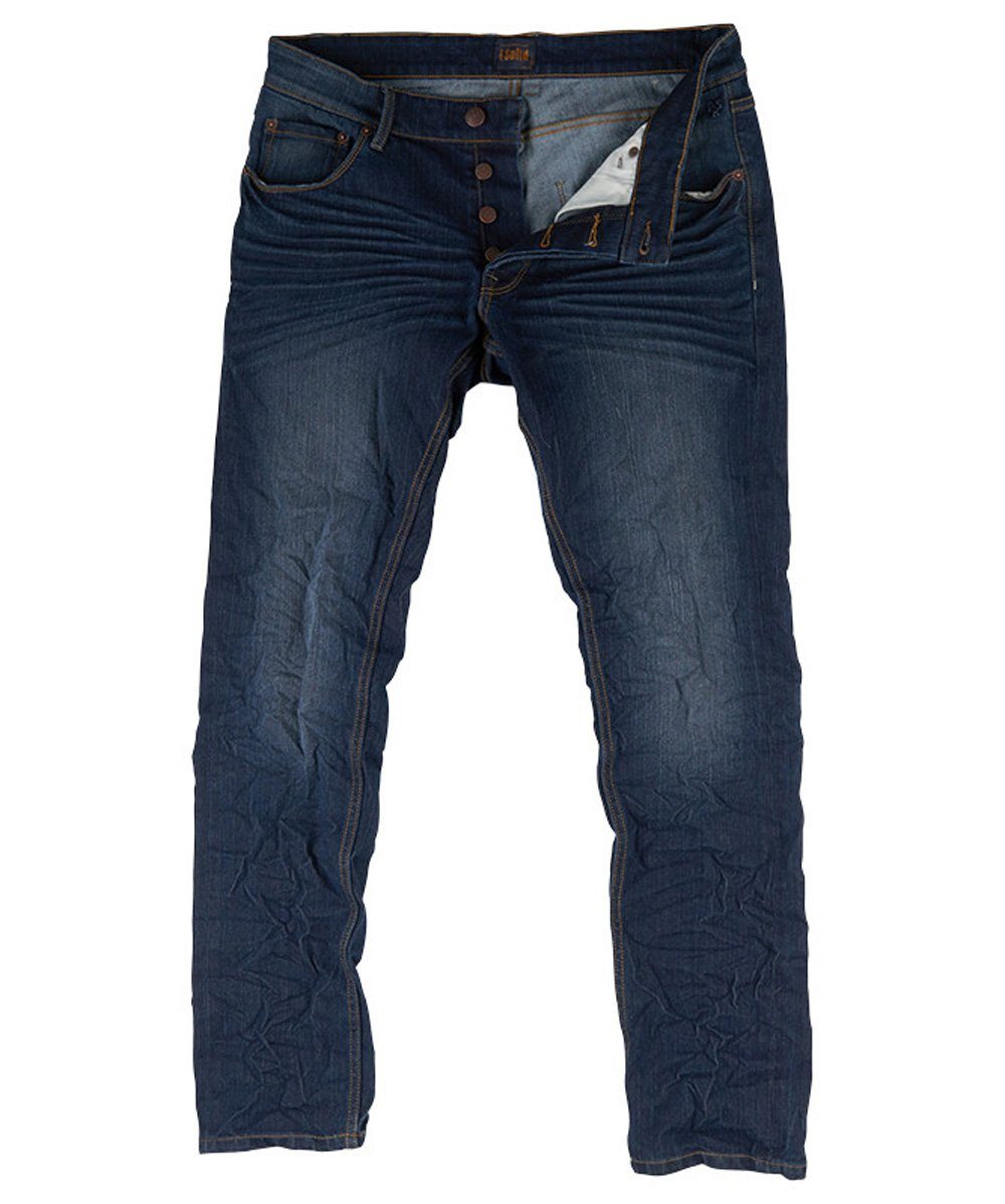 Solid Slim-fit-Jeans 6166707 mit Stretch-Anteil