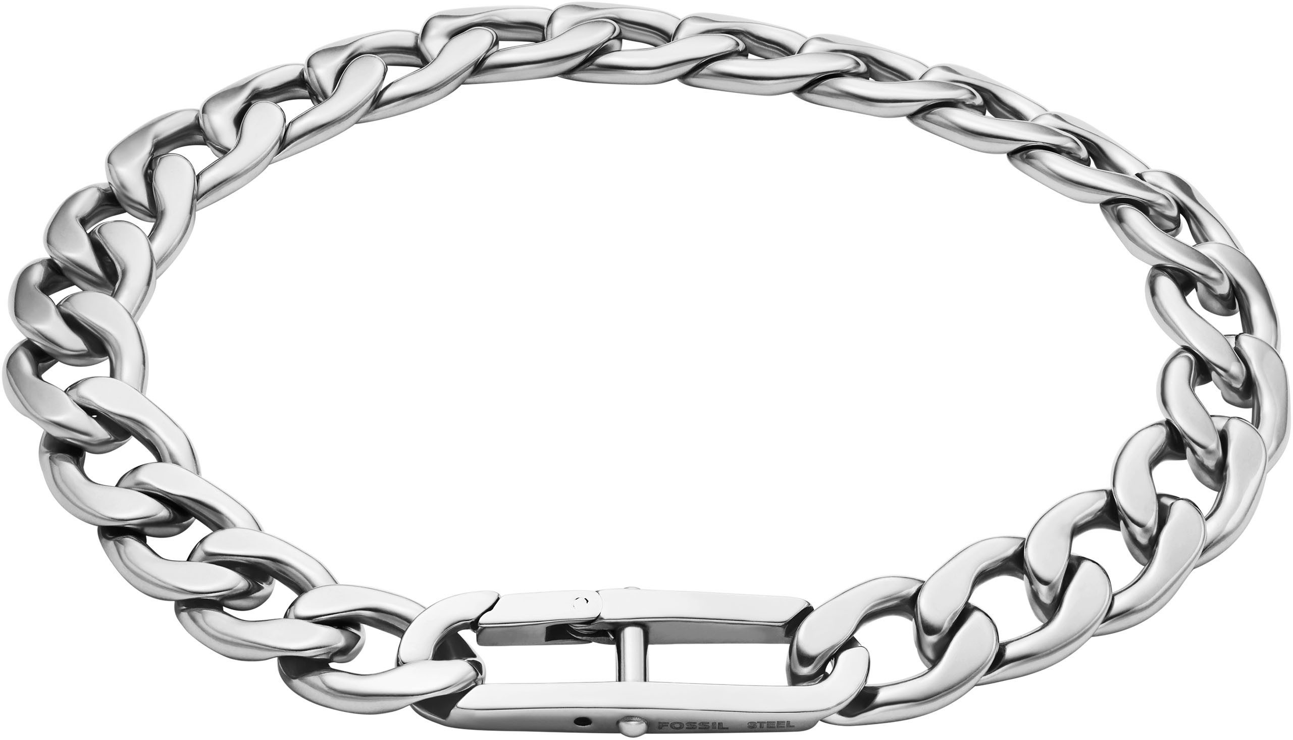 Fossil Armband Schmuck Geschenk Edelstahl Armkette Heritage D-Link