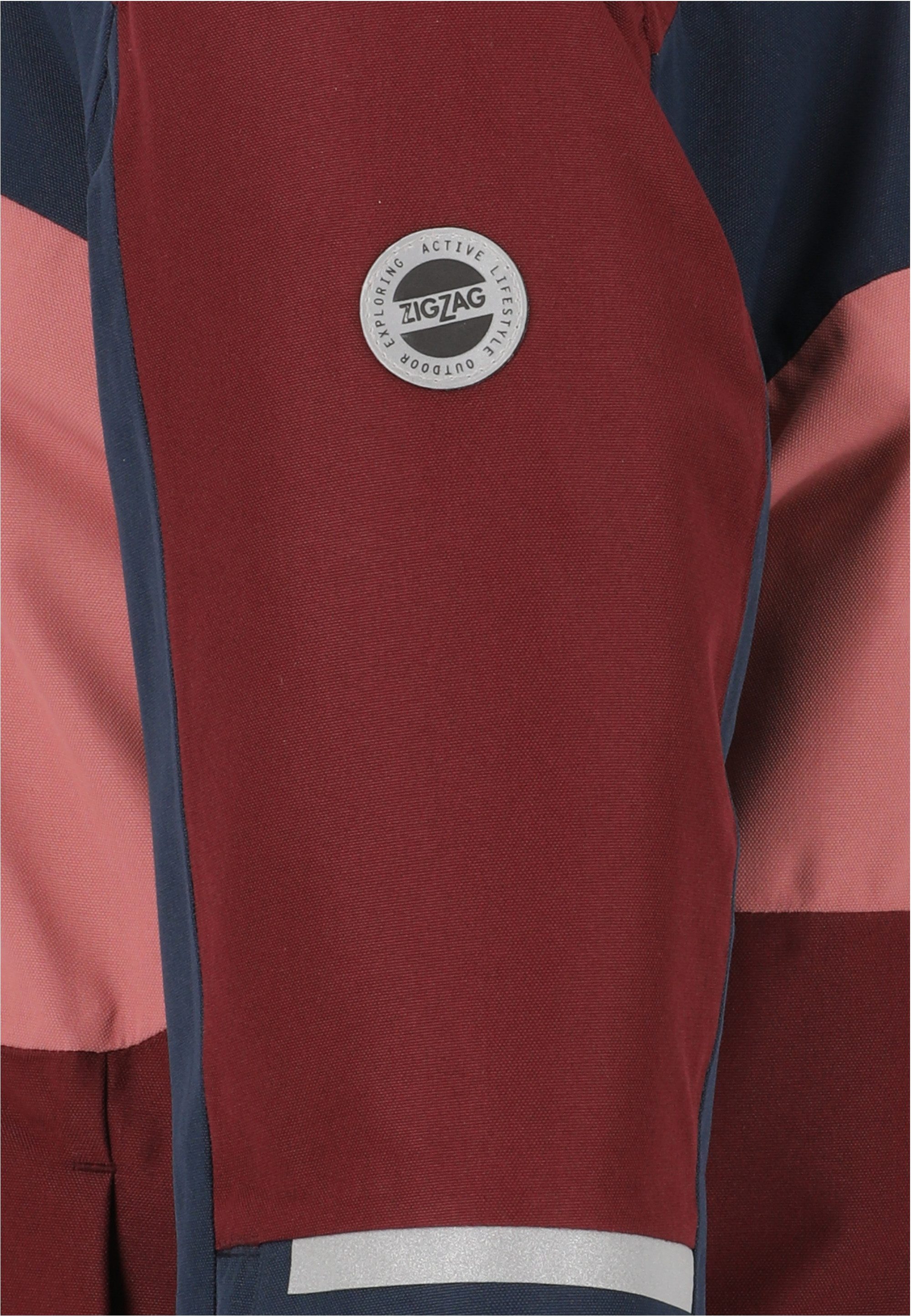 ZIGZAG Skijacke Scout aus wasserabweisenden und robusten Materialien