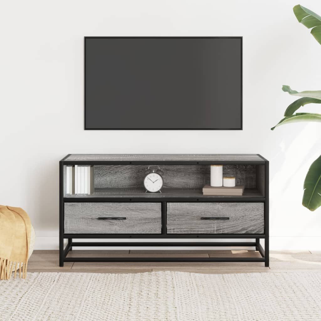vidaXL TV-Schrank TV-Schrank Grau Sonoma 80x34,5x40 günstig online kaufen