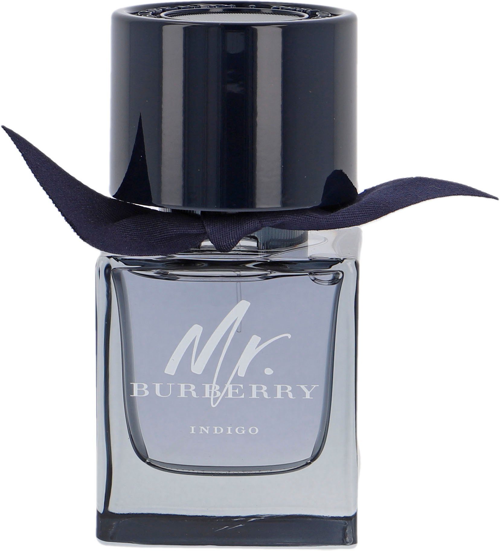 BURBERRY Eau de Toilette Mr. Burberry Indigo, Zitrischer Duft mit Zitronenöl, Veilchenblätter, Minzöl und Moschus.