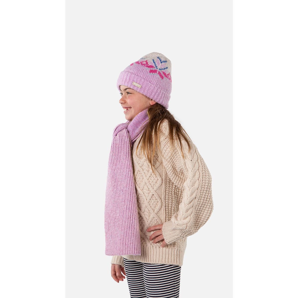 Barts Beanie Kassanya Beanie Modische und umweltfreundliche Wickelmütze für Mädchen mit
