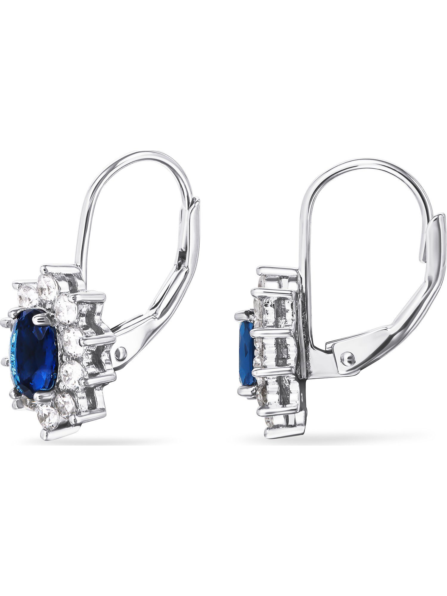 FAVS Paar Ohrhänger FAVS Damen-Ohrhänger 925er Silber 20 Zirkonia günstig online kaufen