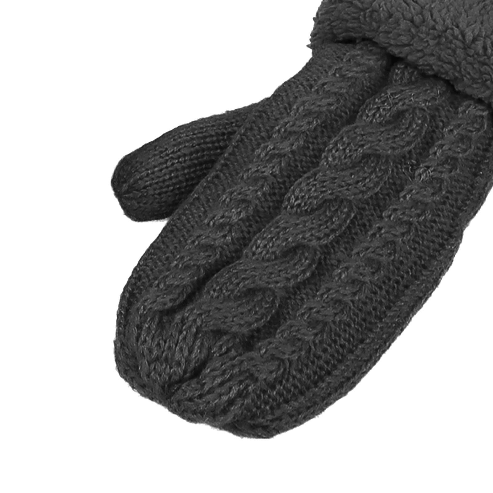 Fäustlinge für Winterhandschuhe Dicke Sport Handschuhe Super Strickhandschuhe Jormftte gestrickt