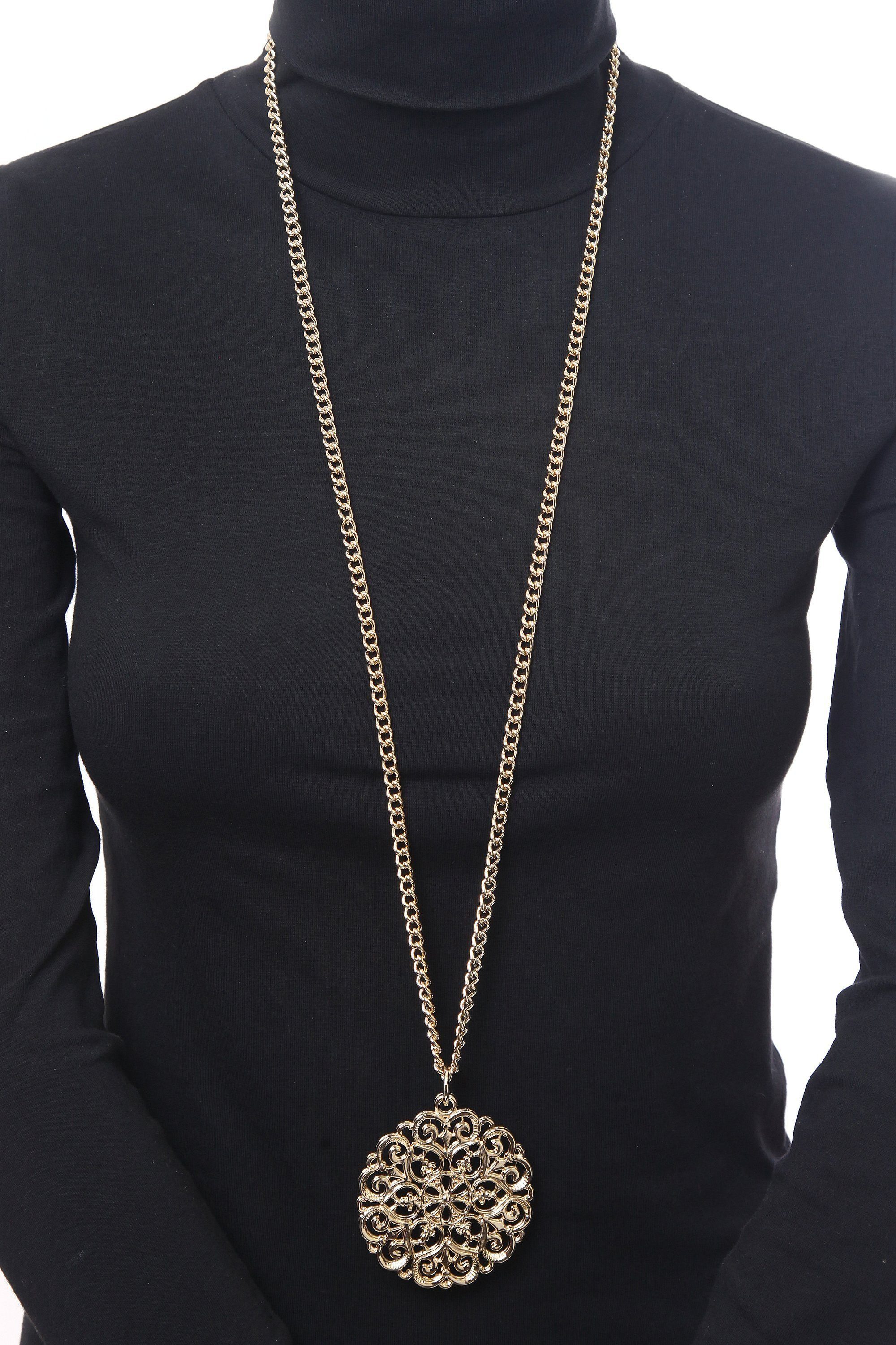 COLLEZIONE ALESSANDRO Lange Kette Delia, mit günstig online kaufen